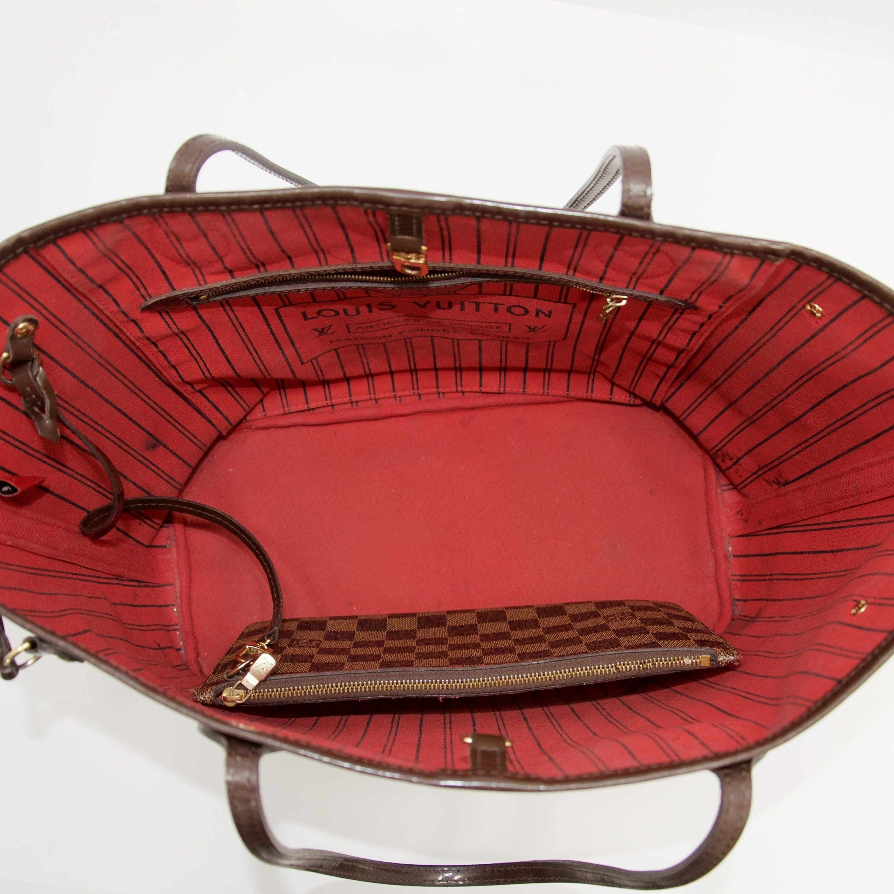 Louis Vuitton Damier Ebene Neverfull MM