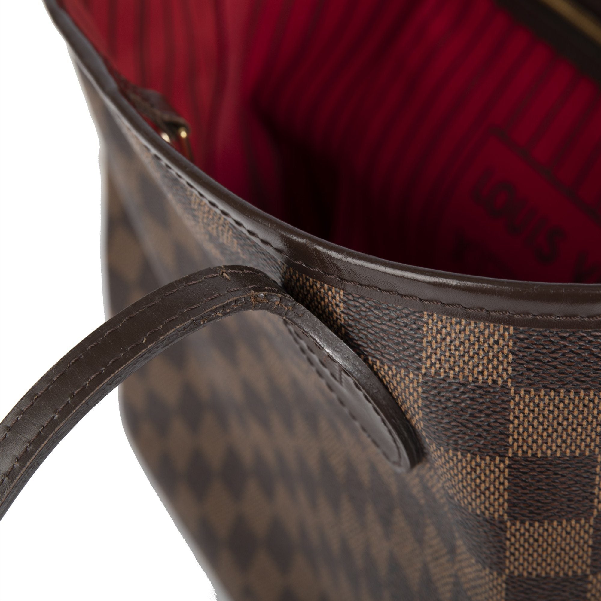 Louis Vuitton Damier Ebene Neverfull MM w/ Pouch