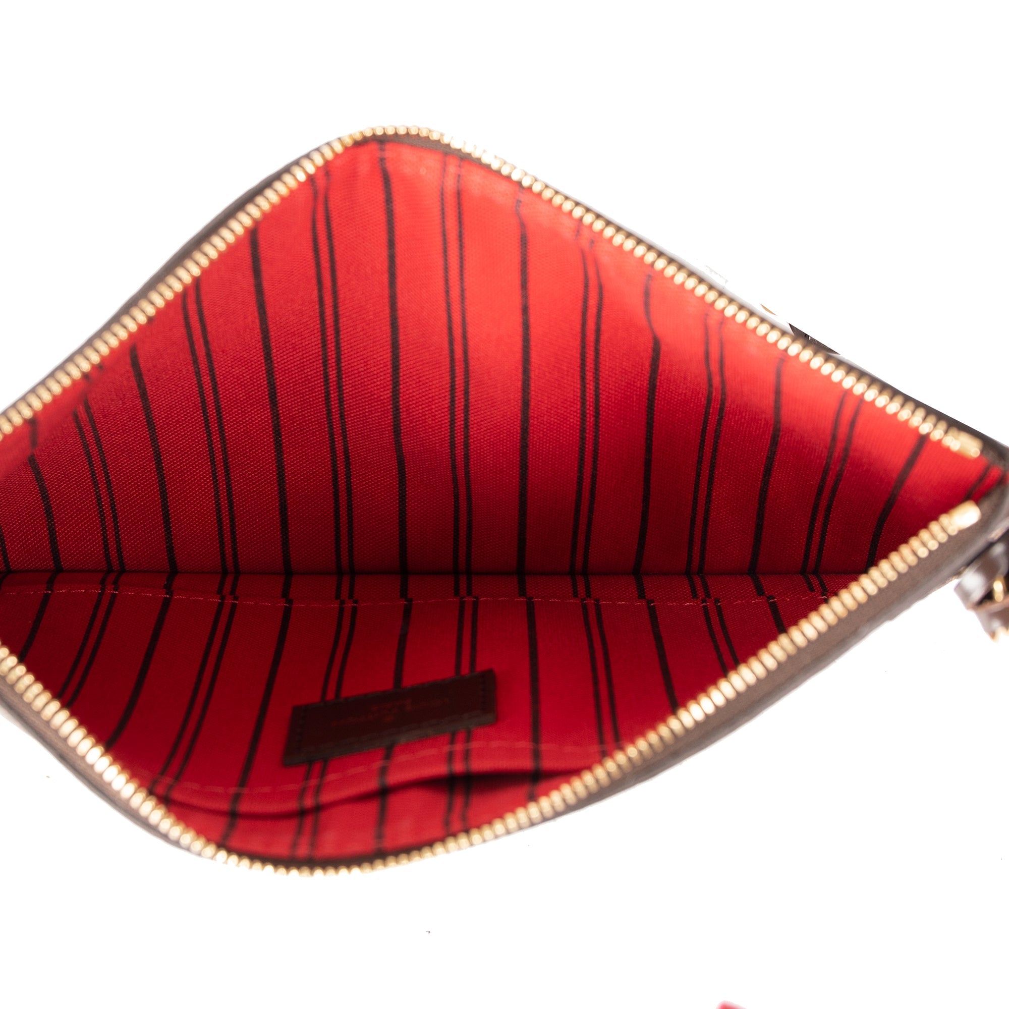 Louis Vuitton Damier Ebene Neverfull MM w/ Pouch