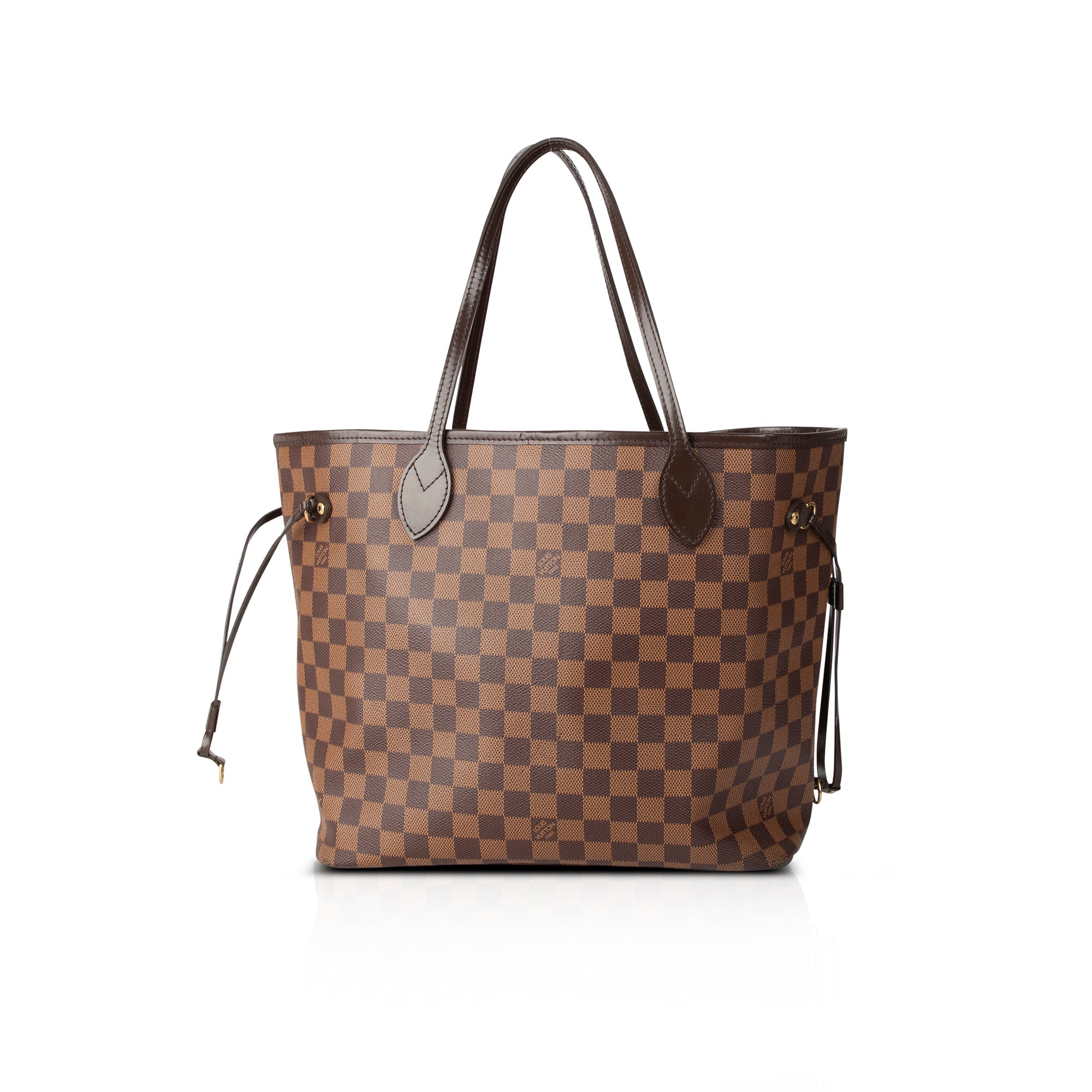 Louis Vuitton Damier Ebene Neverfull MM w/ Pouch
