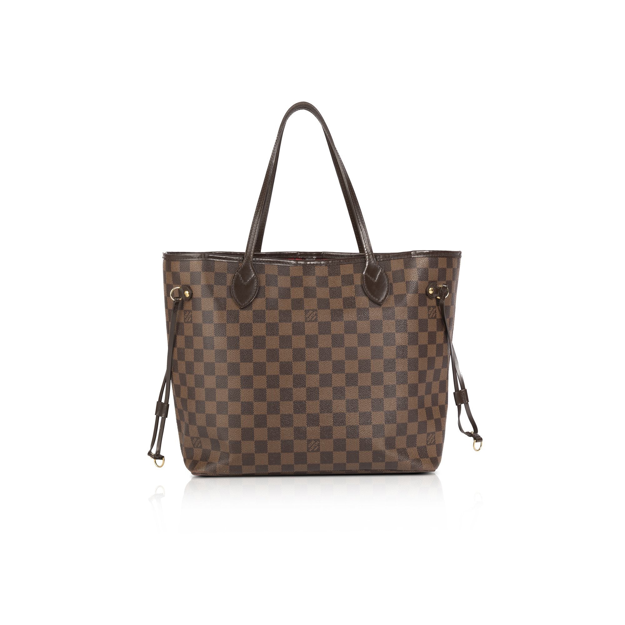 Louis Vuitton Damier Ebene Neverfull MM w/ Pouch
