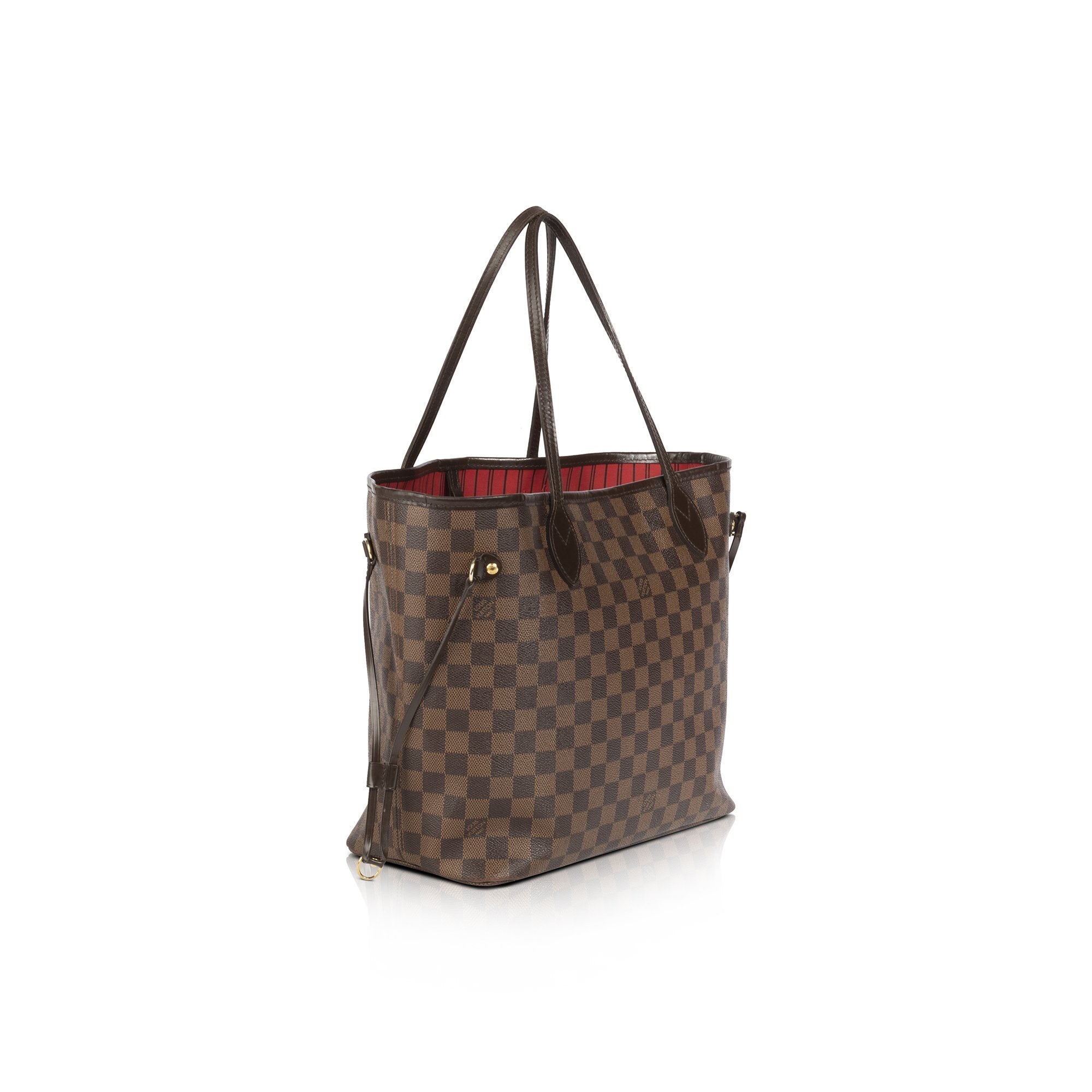 Louis Vuitton Damier Ebene Neverfull MM w/ Pouch