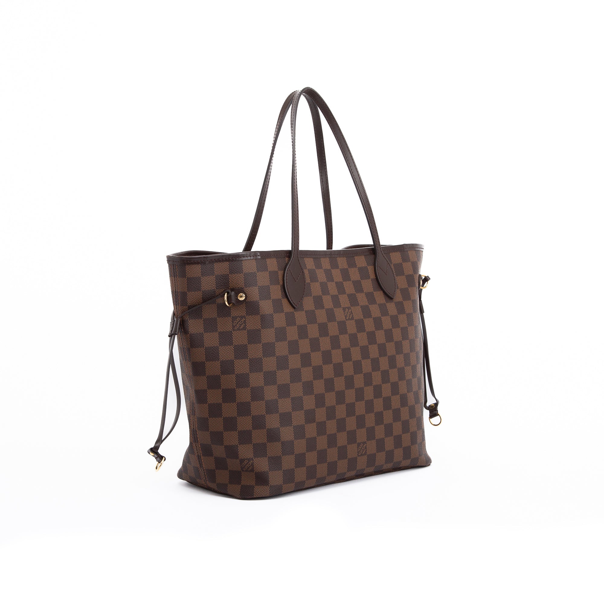 Louis Vuitton Damier Ebene Neverfull MM w/ Pouch