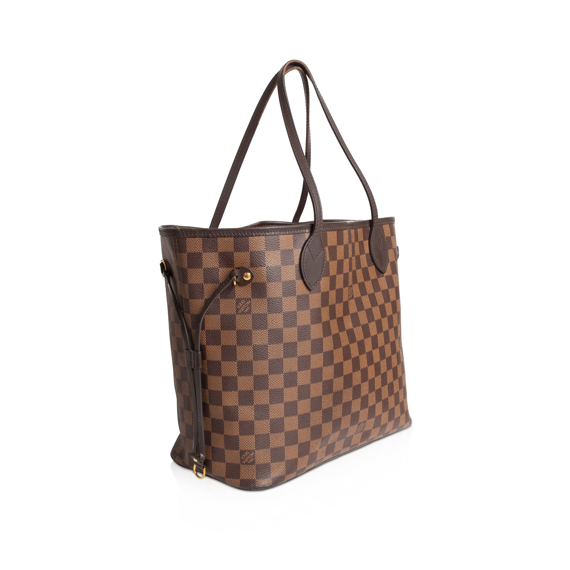 Louis Vuitton Damier Ebene Neverfull MM w/ Pouch