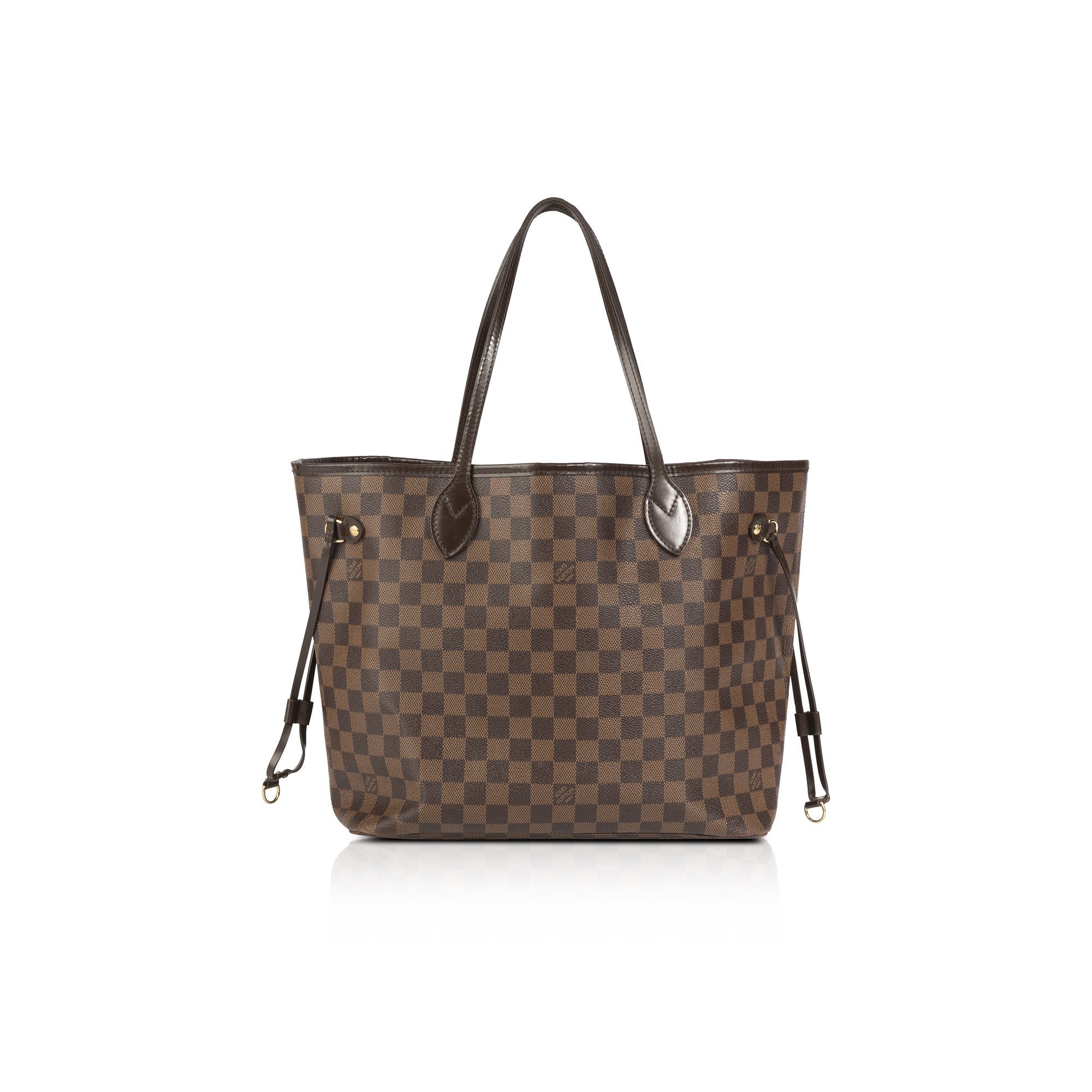 Louis Vuitton Damier Ebene Neverfull MM w/ Pouch