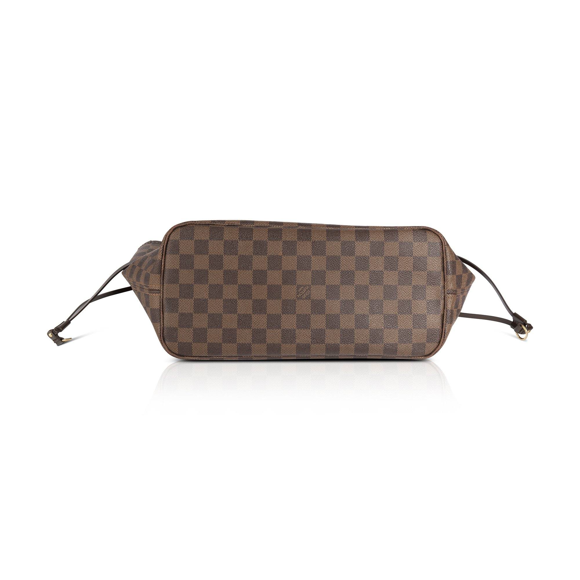 Louis Vuitton Damier Ebene Neverfull MM w/ Pouch