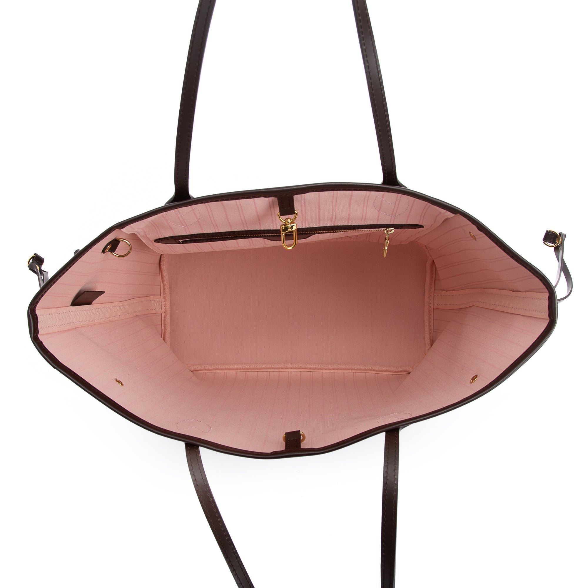 Louis Vuitton Damier Ebene Neverfull MM w/ Pouch