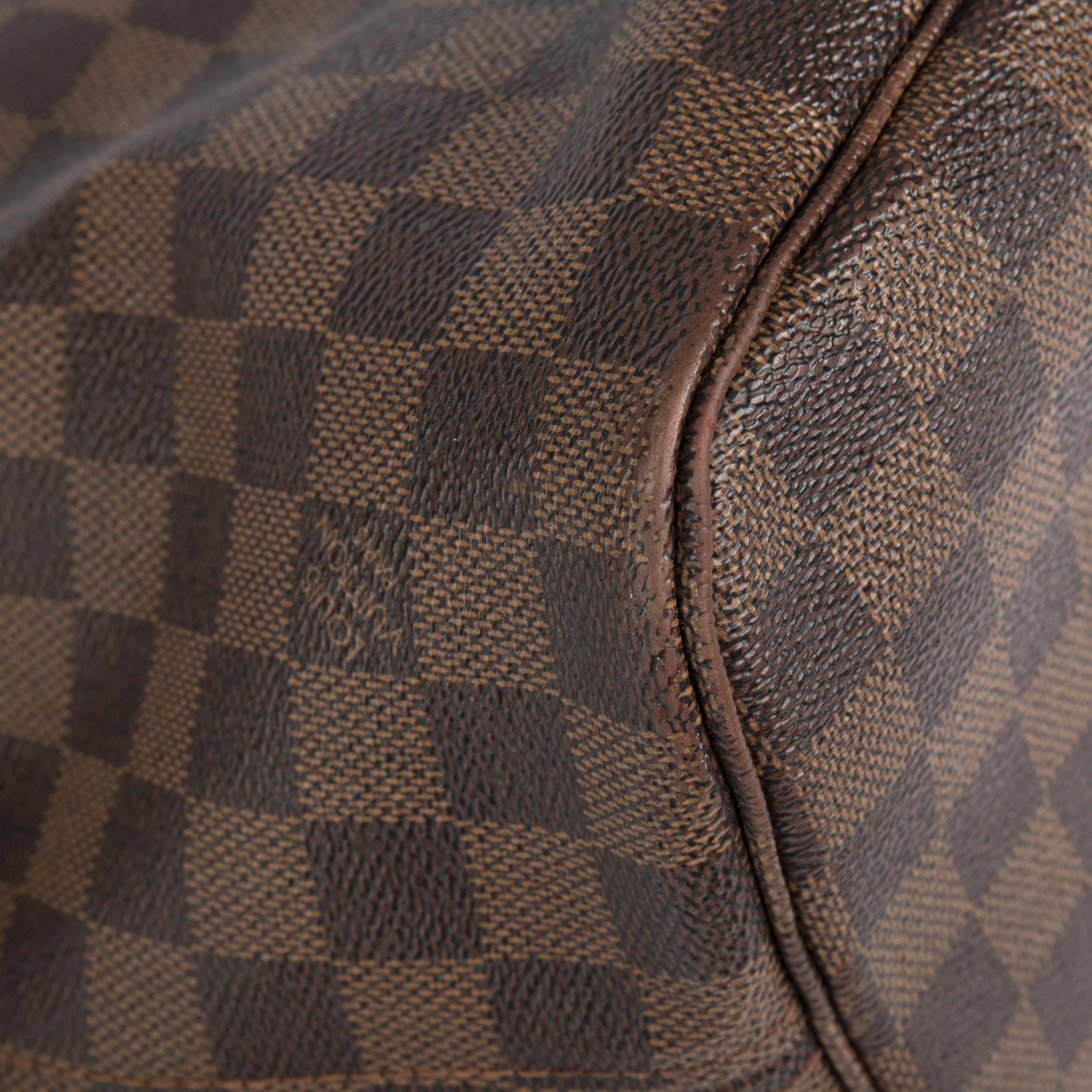 Louis Vuitton Damier Ebene Neverfull MM w/ Pouch