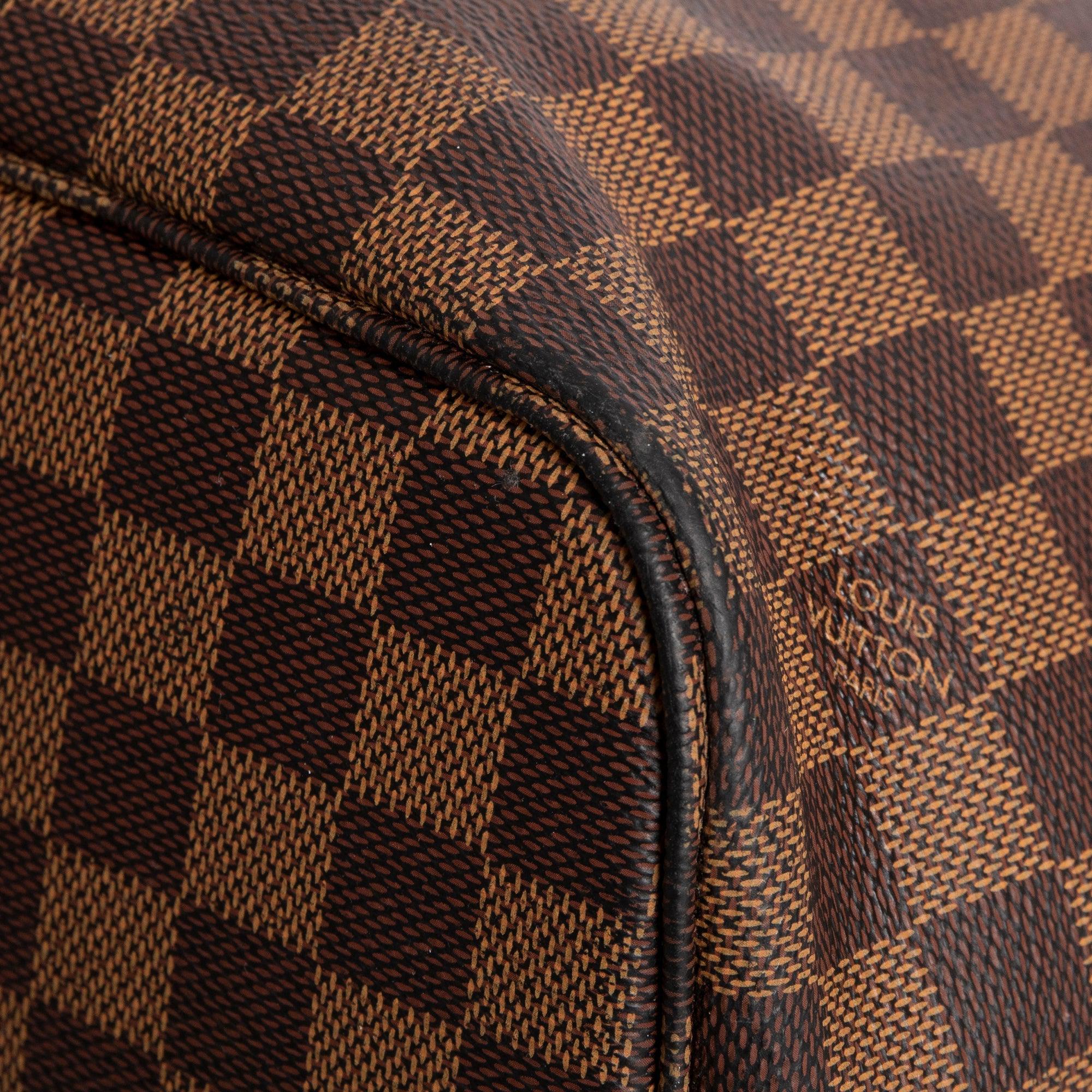 Louis Vuitton Damier Ebene Neverfull MM w/ Pouch