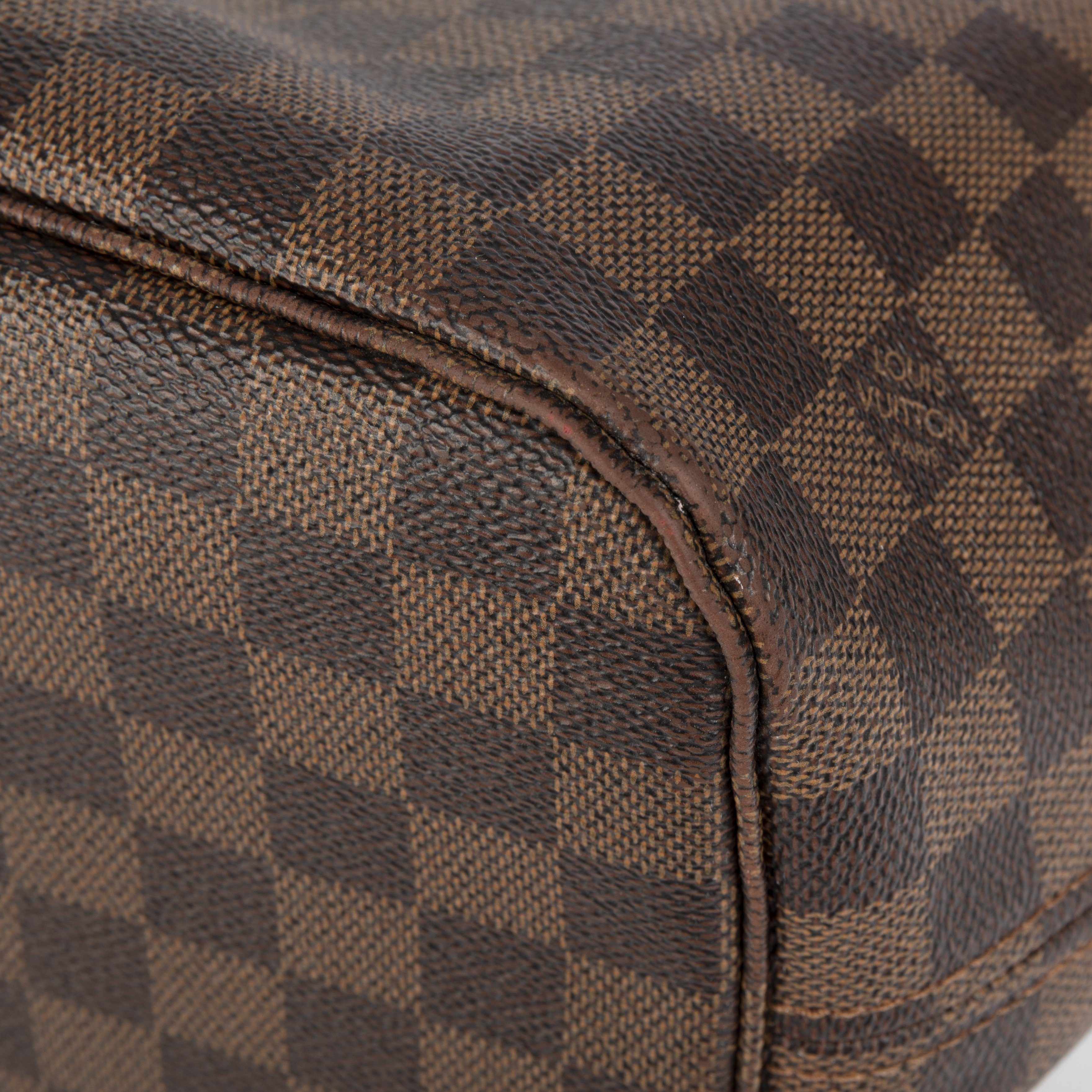 Louis Vuitton Damier Ebene Neverfull MM w/ Pouch