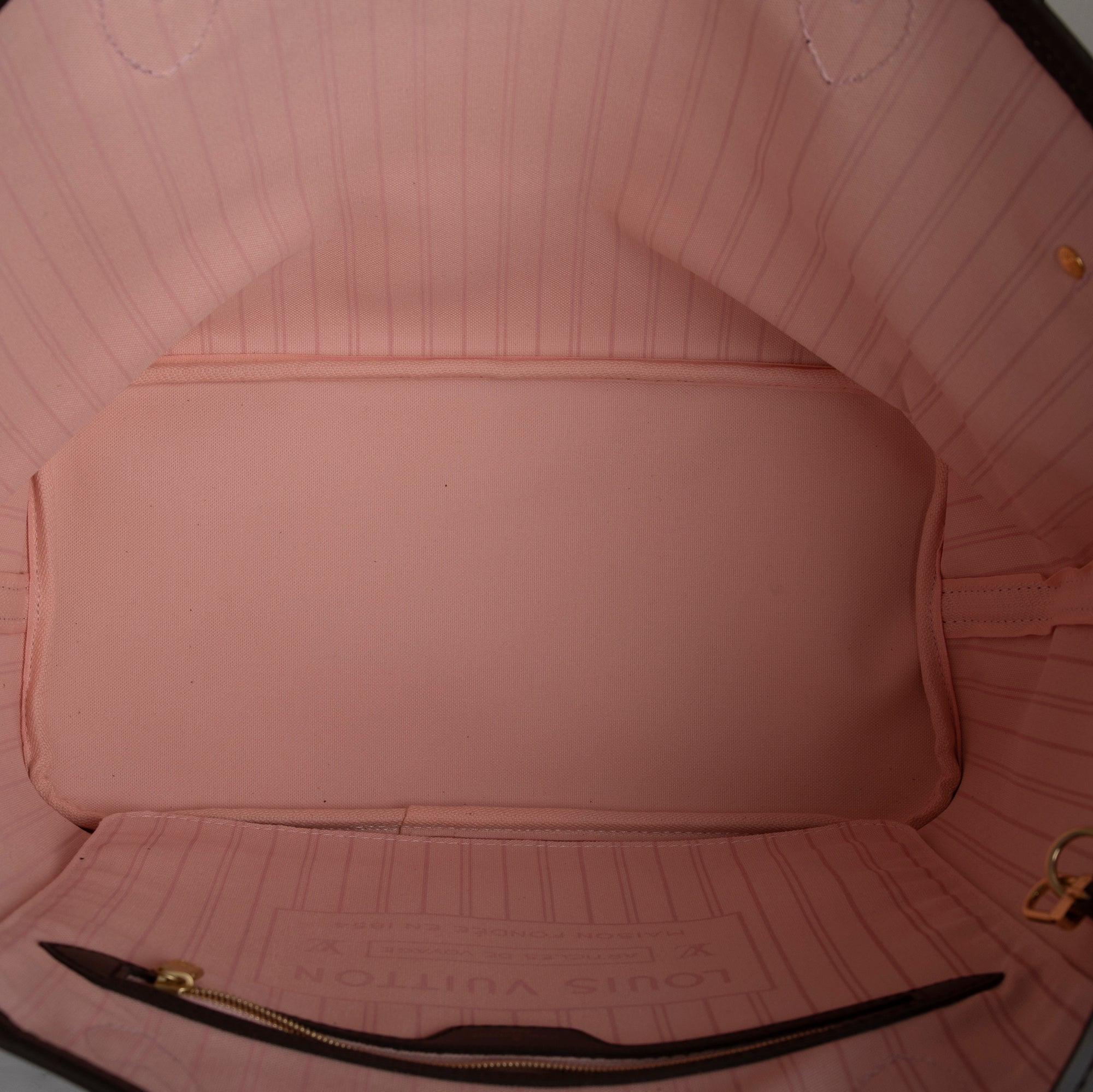 Louis Vuitton Damier Ebene Neverfull MM w/ Pouch & Box