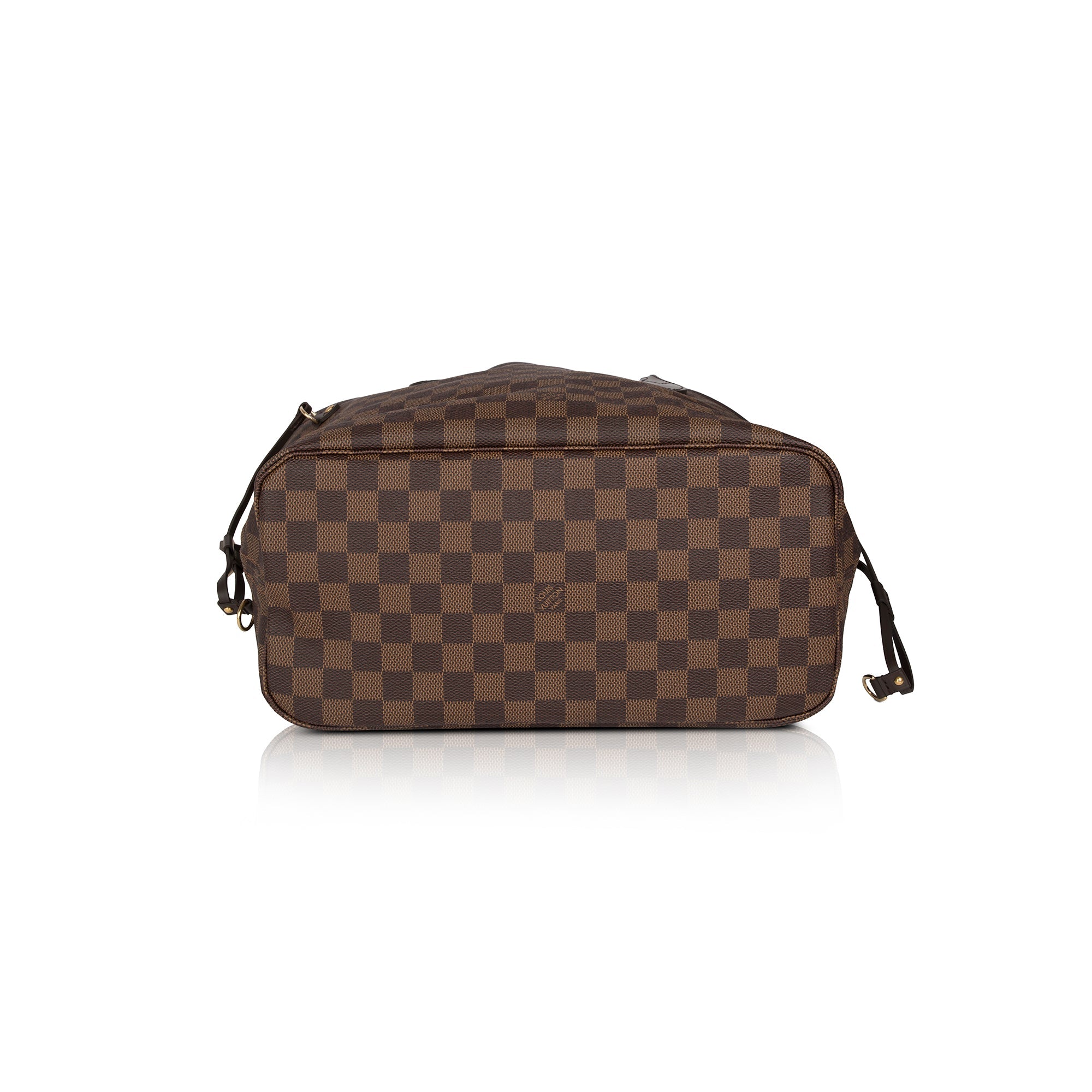 Louis Vuitton Damier Ebene Neverfull MM w/ Pouch & Box