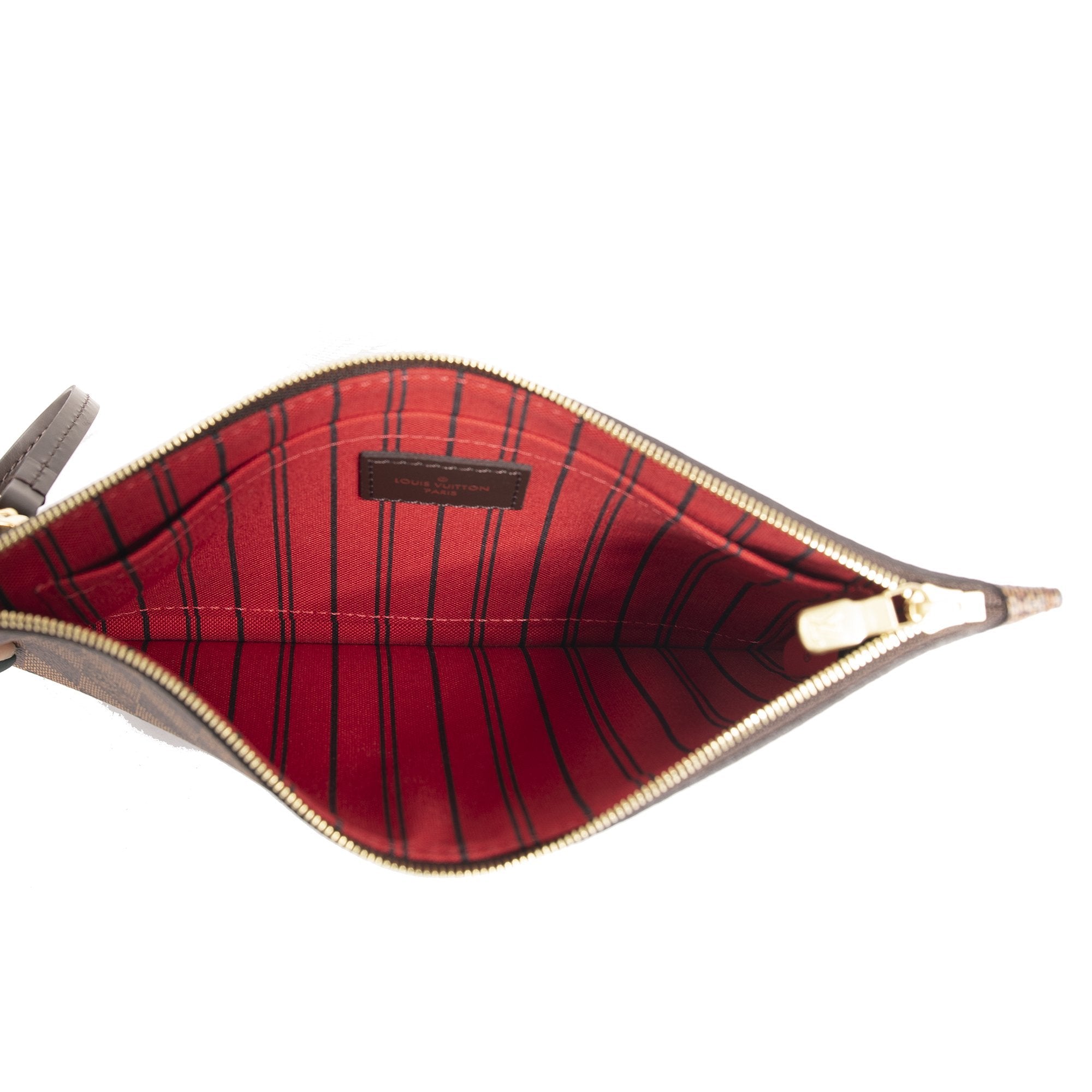 Louis Vuitton Damier Ebene Neverfull Pochette