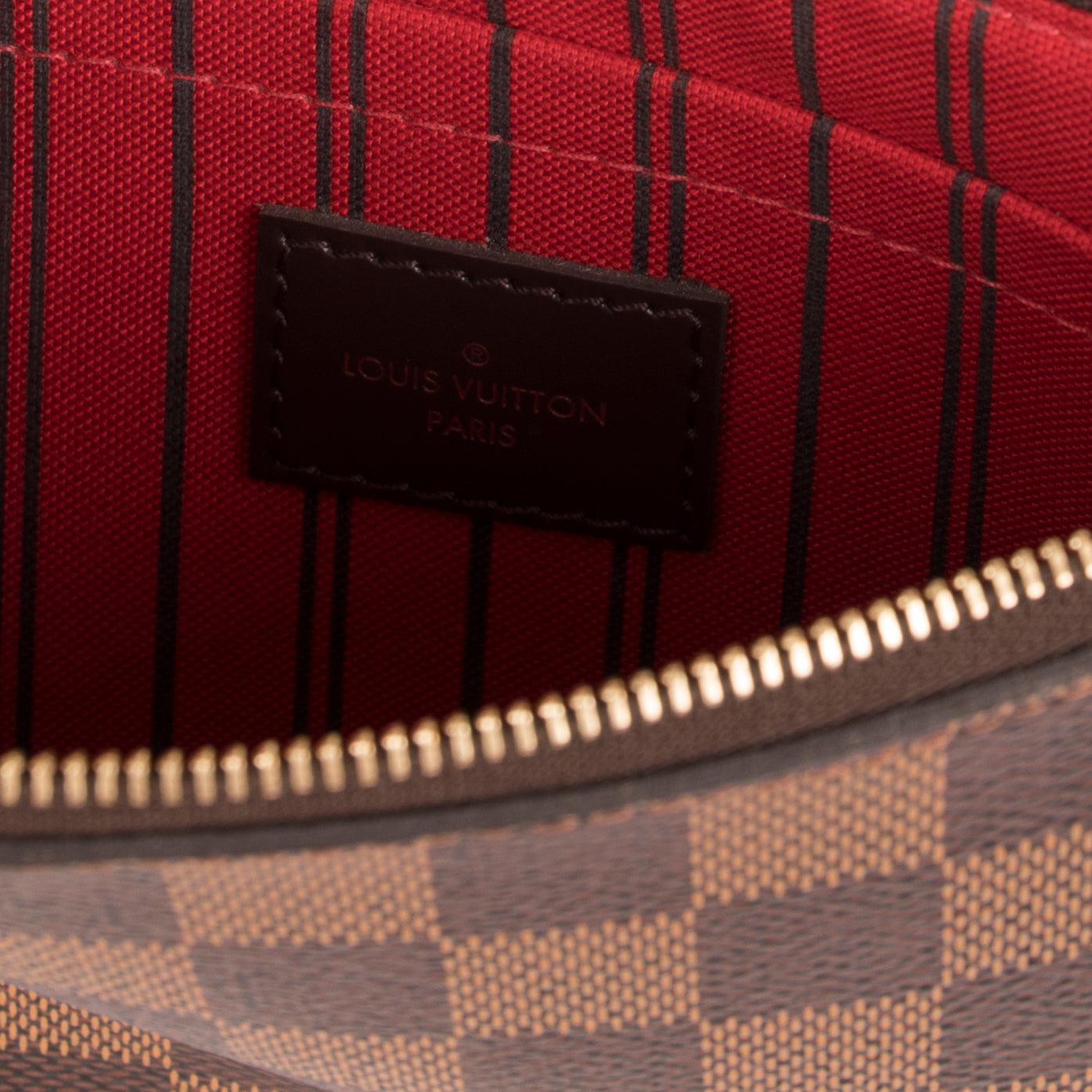 Louis Vuitton Damier Ebene Neverfull Pochette