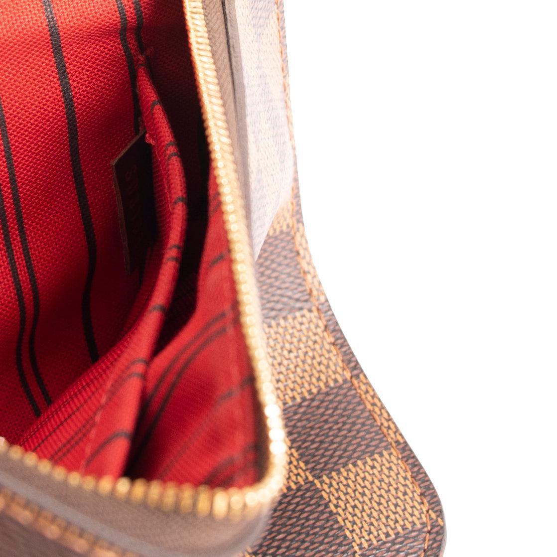 Louis Vuitton Damier Ebene Neverfull Pochette