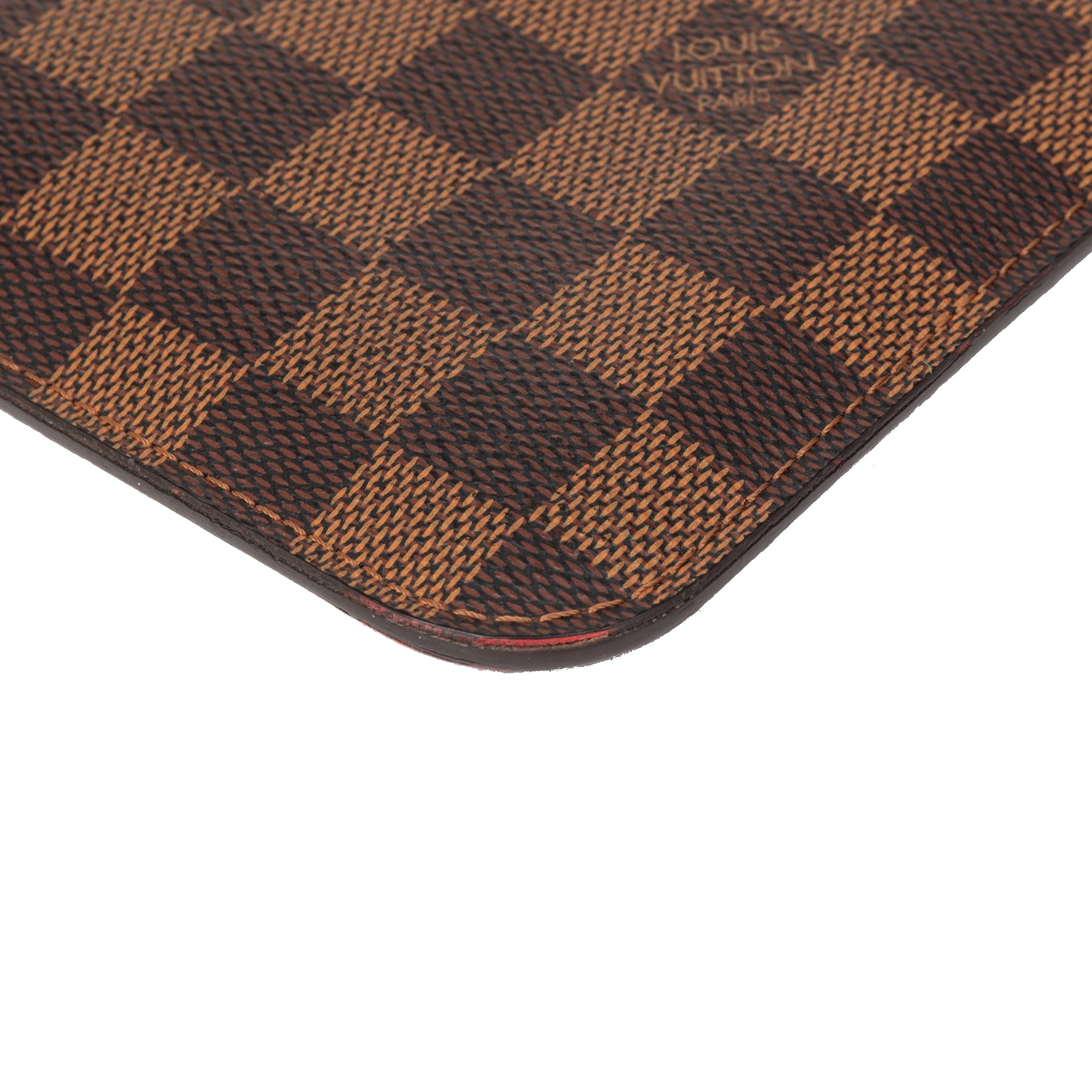 Louis Vuitton Damier Ebene Neverfull Pochette