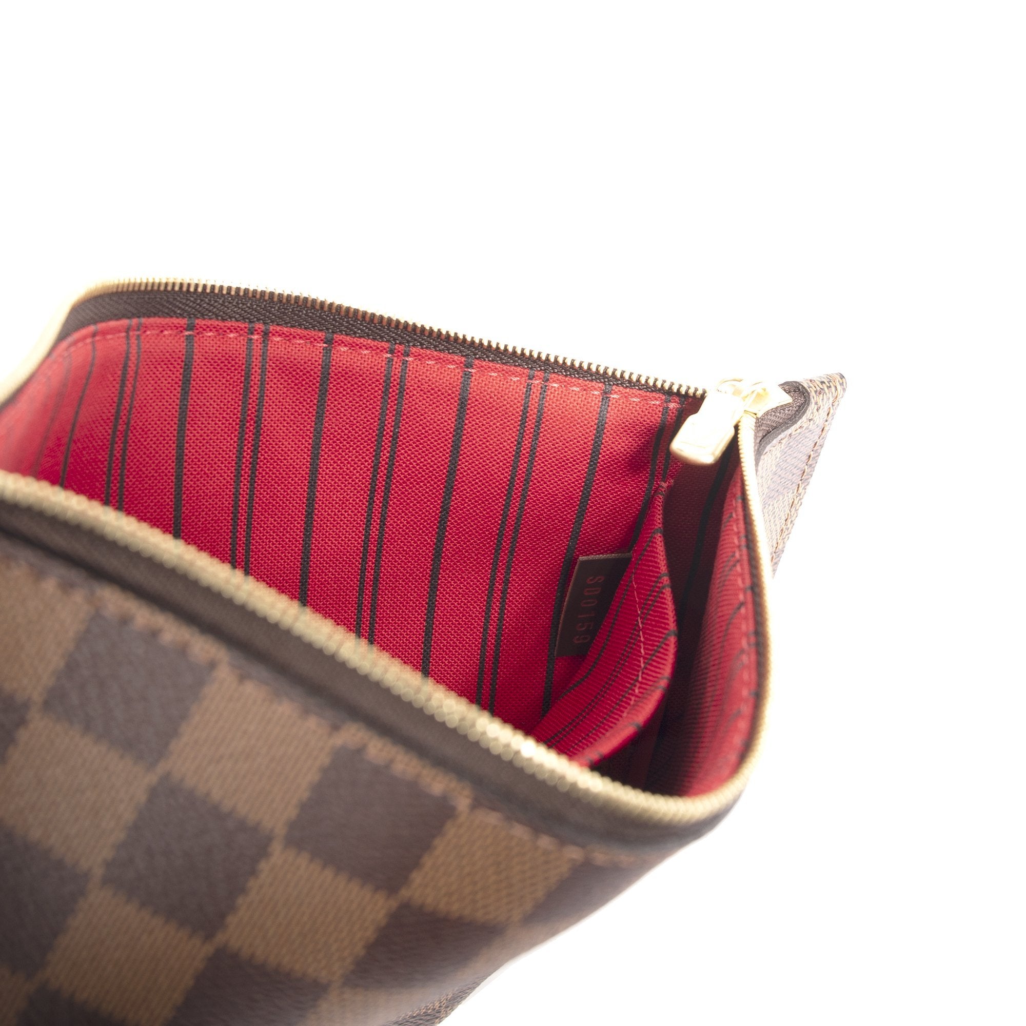 Louis Vuitton Damier Ebene Neverfull Pochette