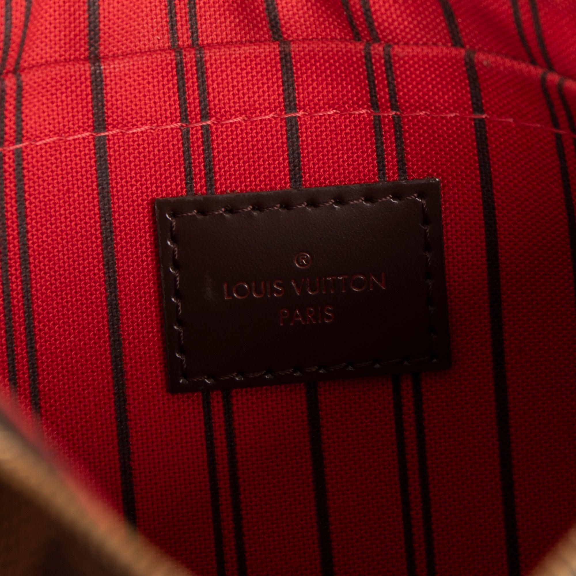 Louis Vuitton Damier Ebene Neverfull Pochette