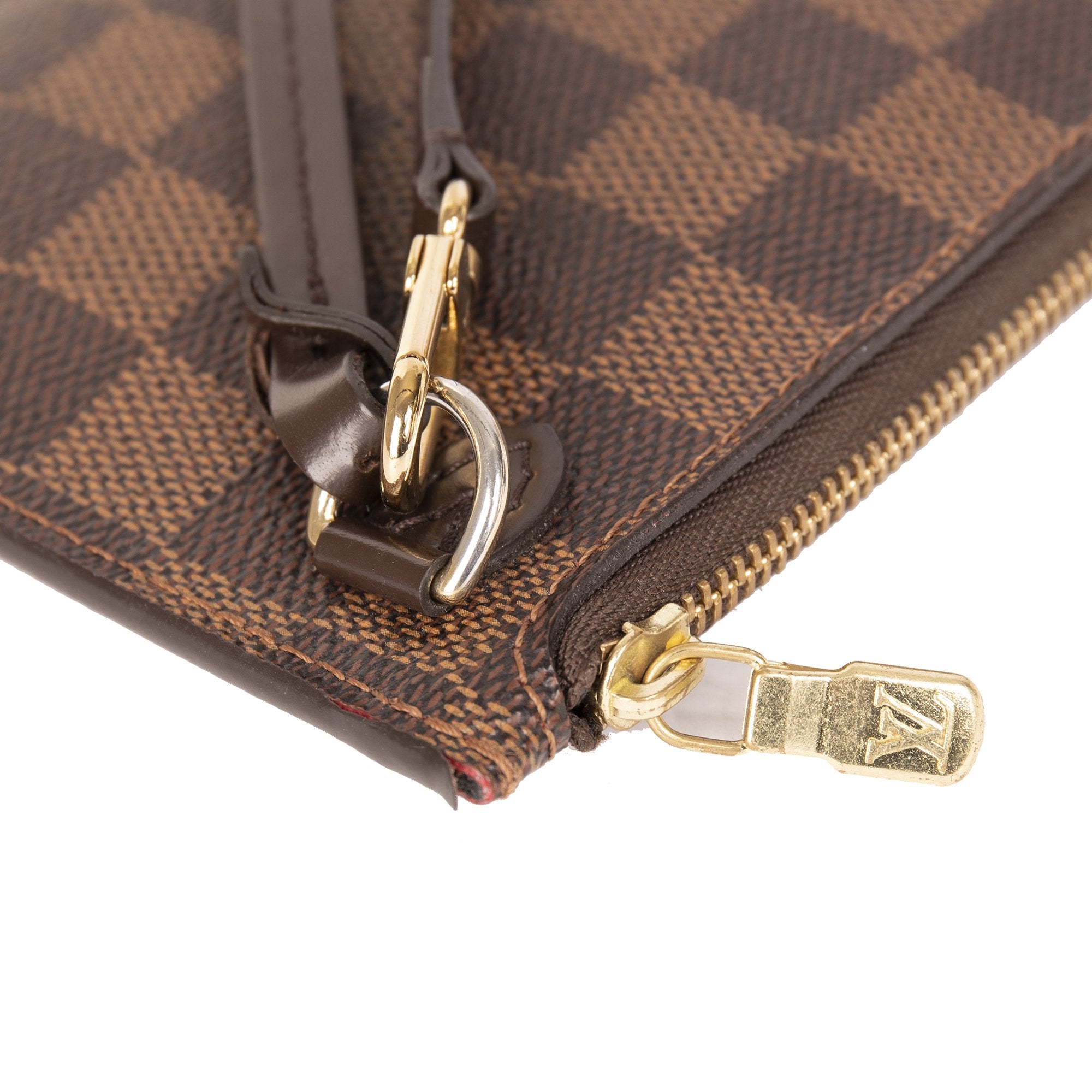 Louis Vuitton Damier Ebene Neverfull Pochette PM