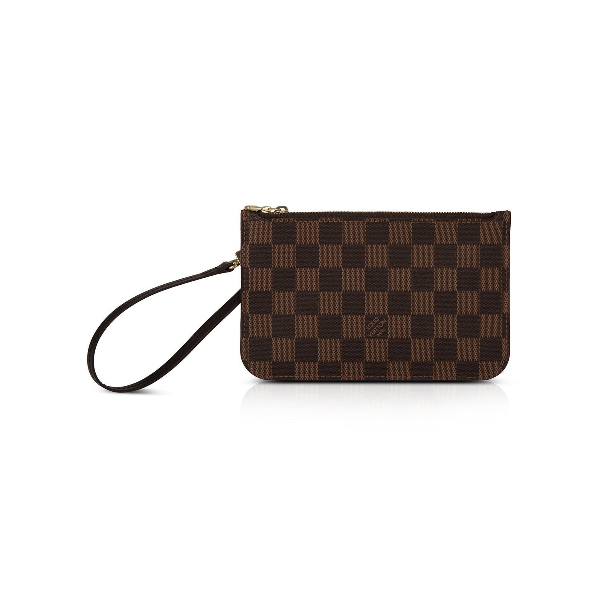 Louis Vuitton Damier Ebene Neverfull Pochette PM