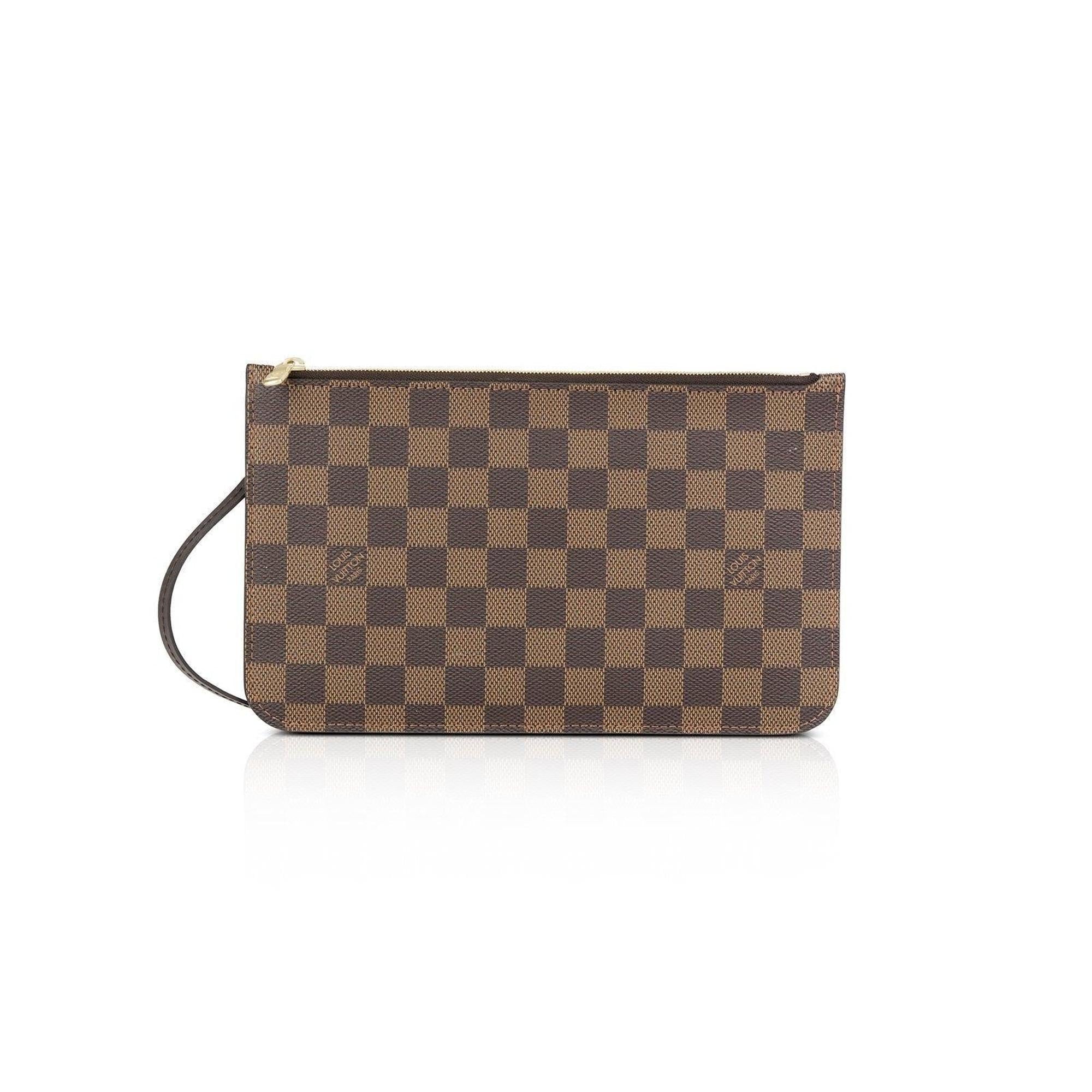 Louis Vuitton Damier Ebene Neverfull Pochette