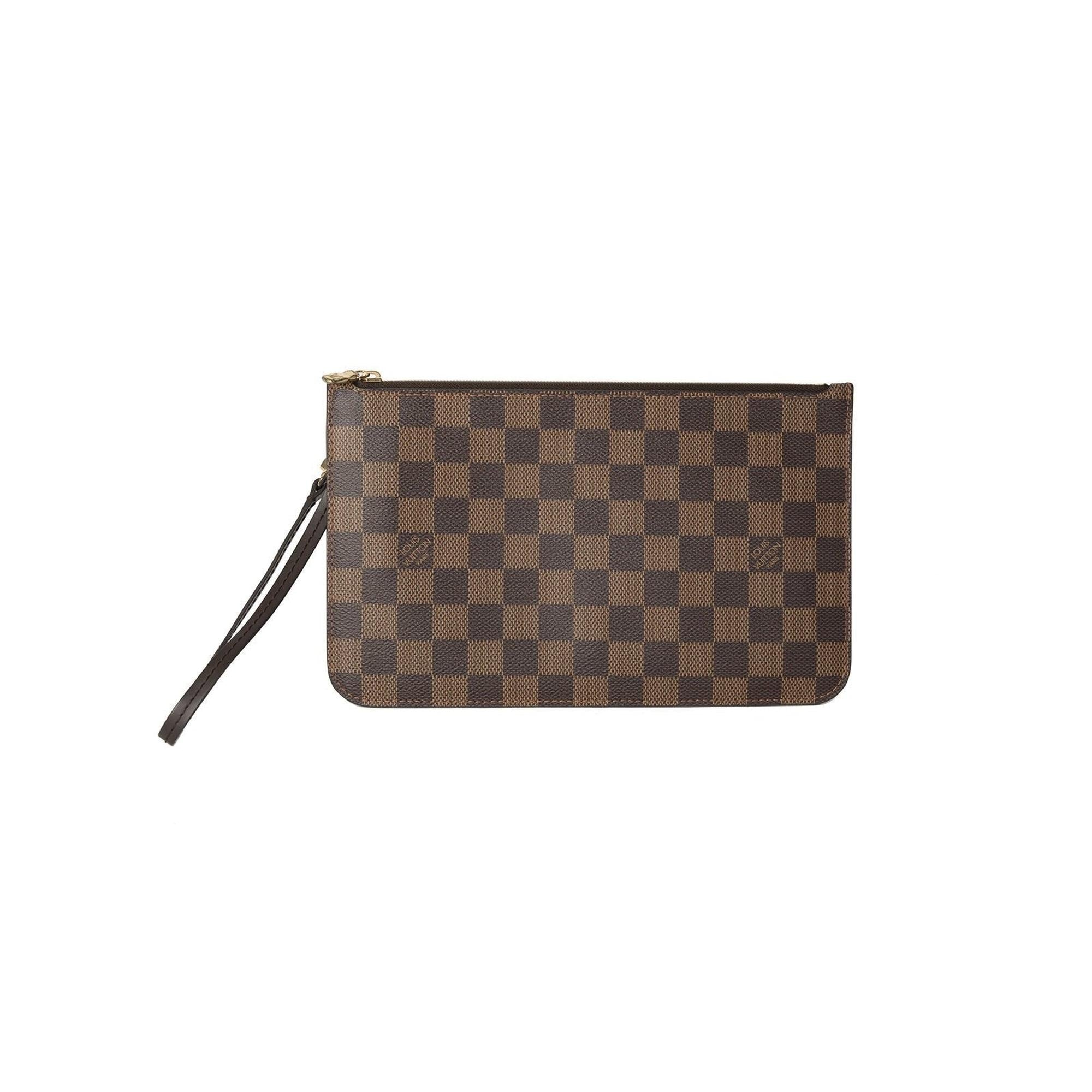 Louis Vuitton Damier Ebene Neverfull Pochette