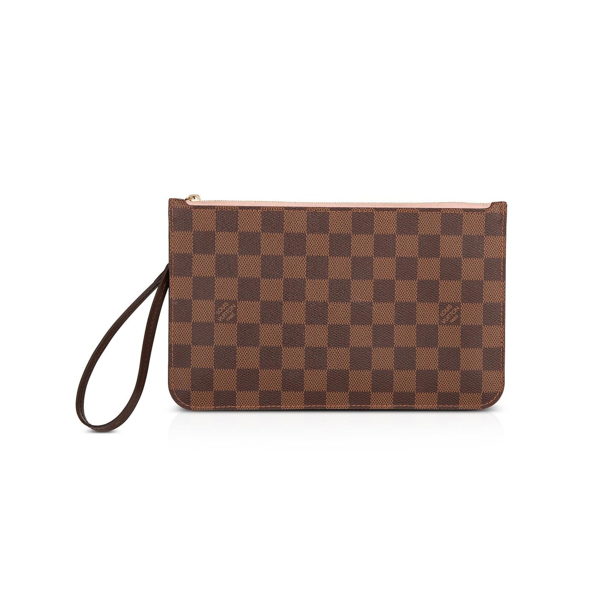 Louis Vuitton Damier Ebene Neverfull Pochette