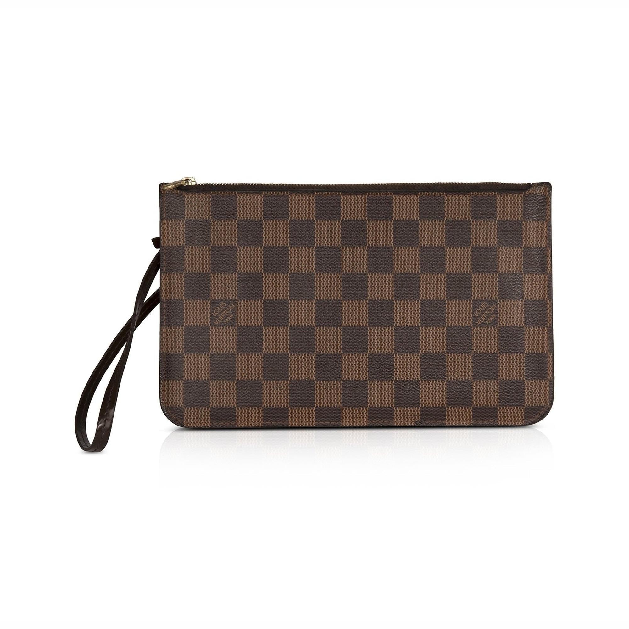 Louis Vuitton Damier Ebene Neverfull Pochette