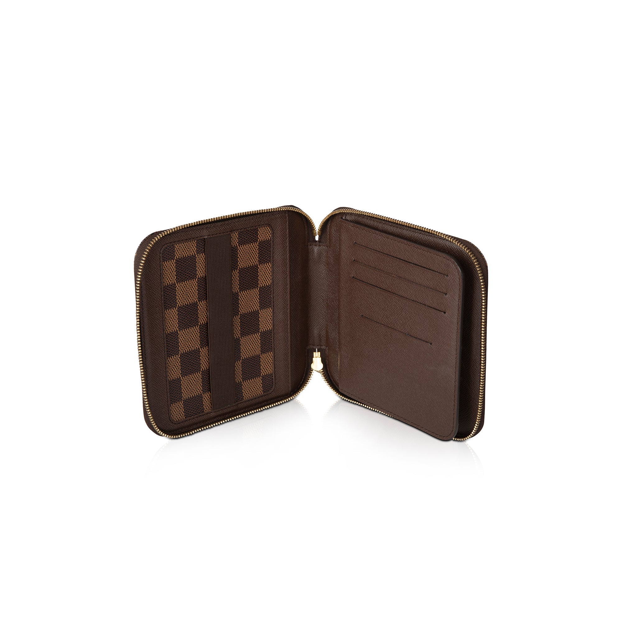 Louis Vuitton Damier Ebene Olav Organizer Wallet