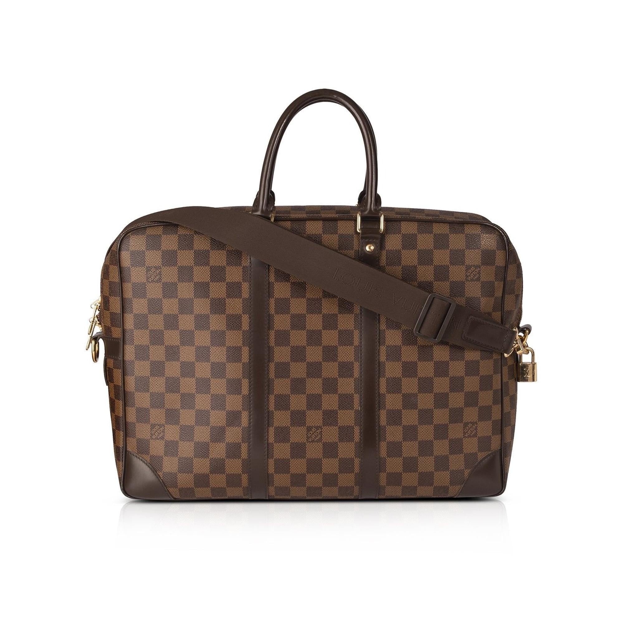 Louis Vuitton Damier Ebene Porte-Documents Voyage GM