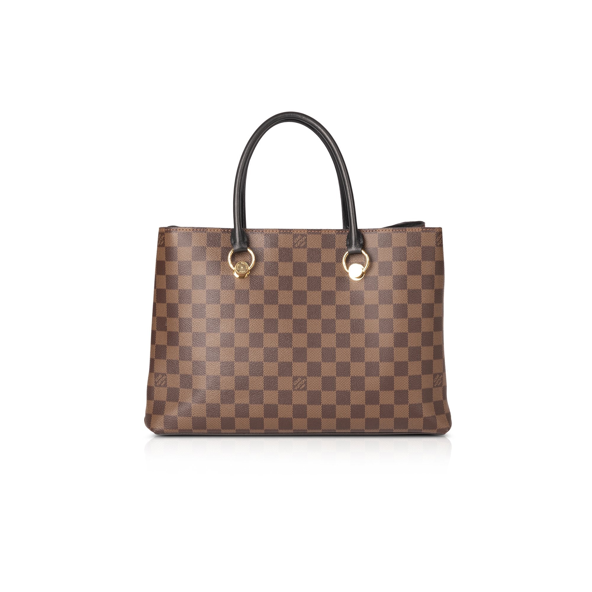 Louis Vuitton Damier Ebene Riverside Tote w/ Box