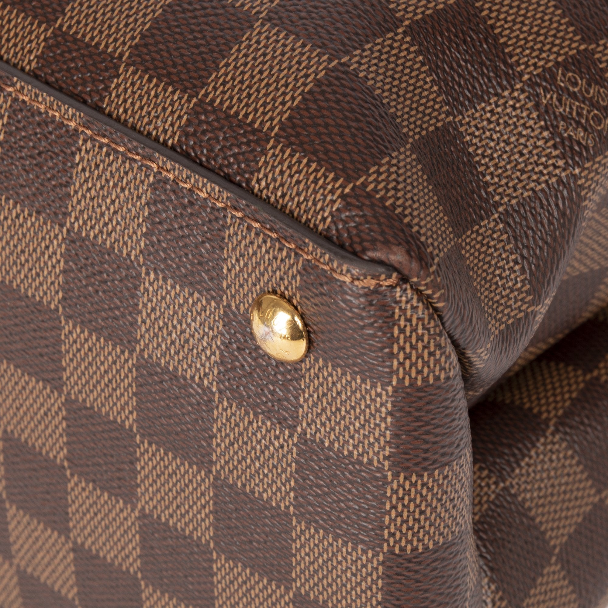 Louis Vuitton Damier Ebene Riverside Tote w/ Box