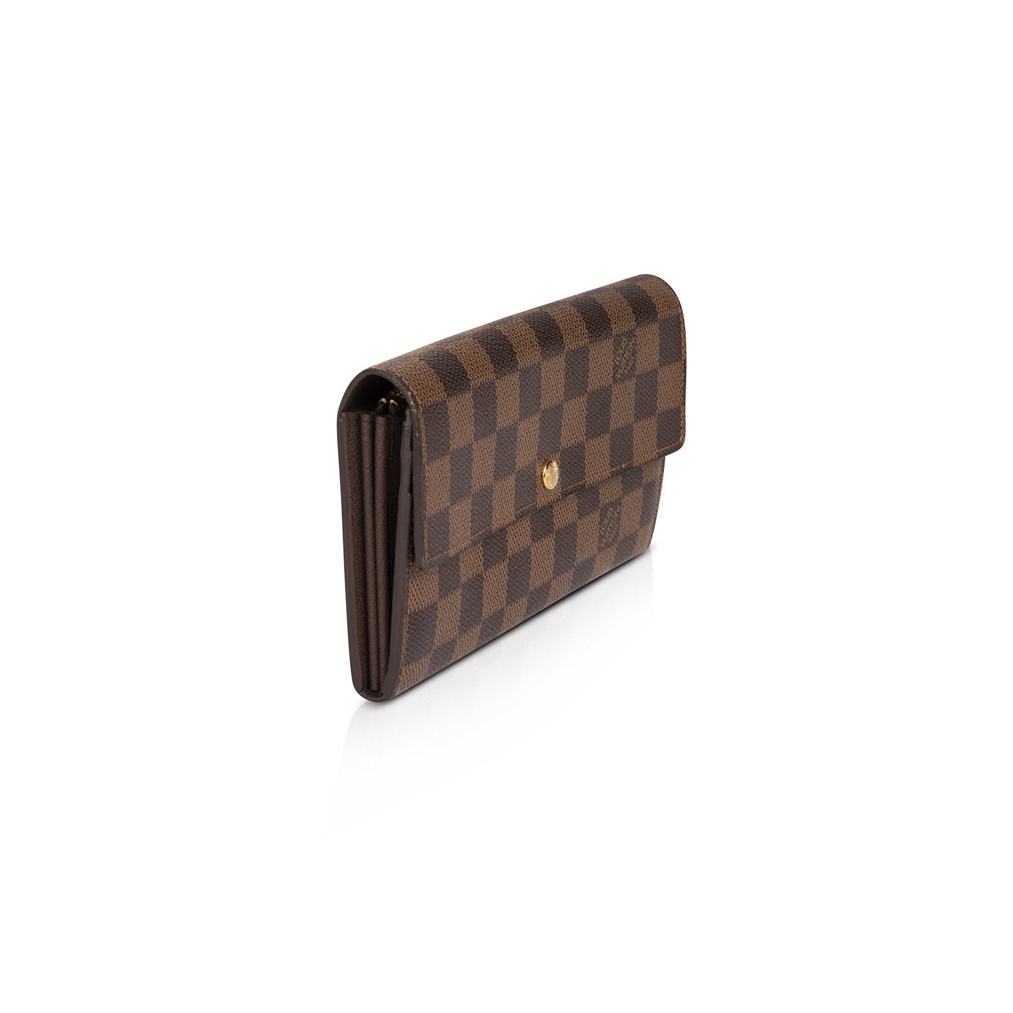 Louis Vuitton Damier Ebene Sarah Wallet