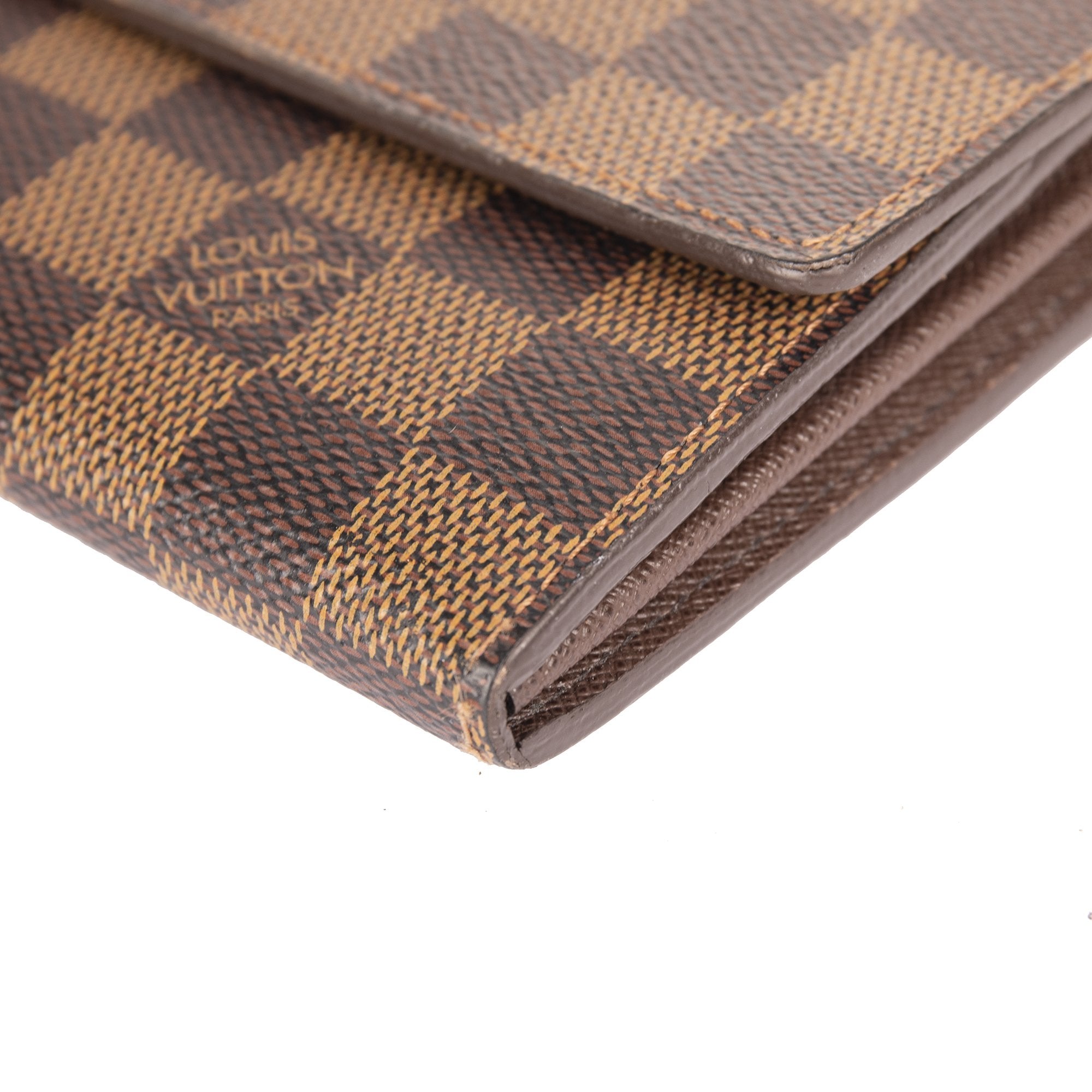 Louis Vuitton Damier Ebene Sarah Wallet