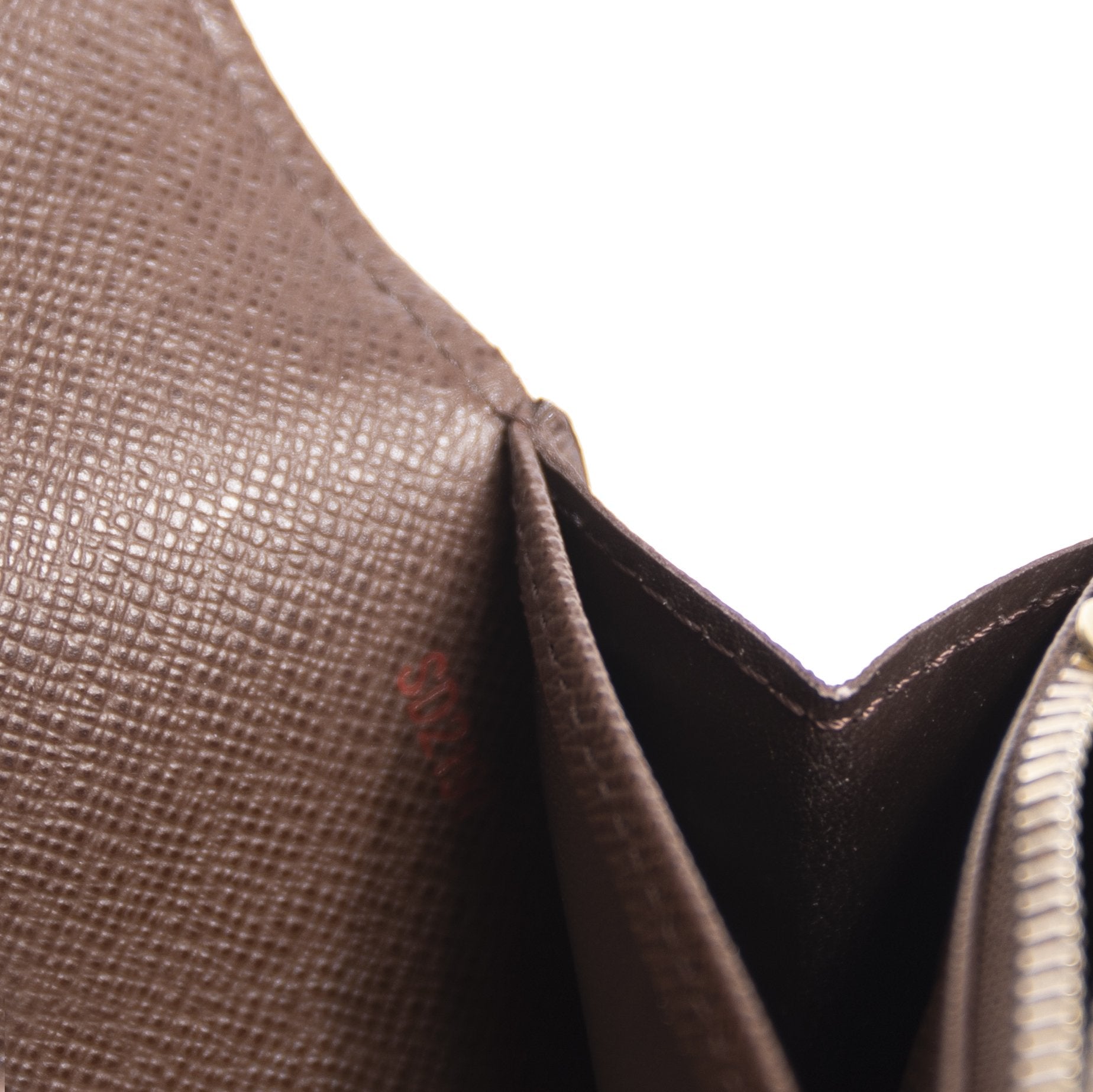 Louis Vuitton Damier Ebene Sarah Wallet w/ Box