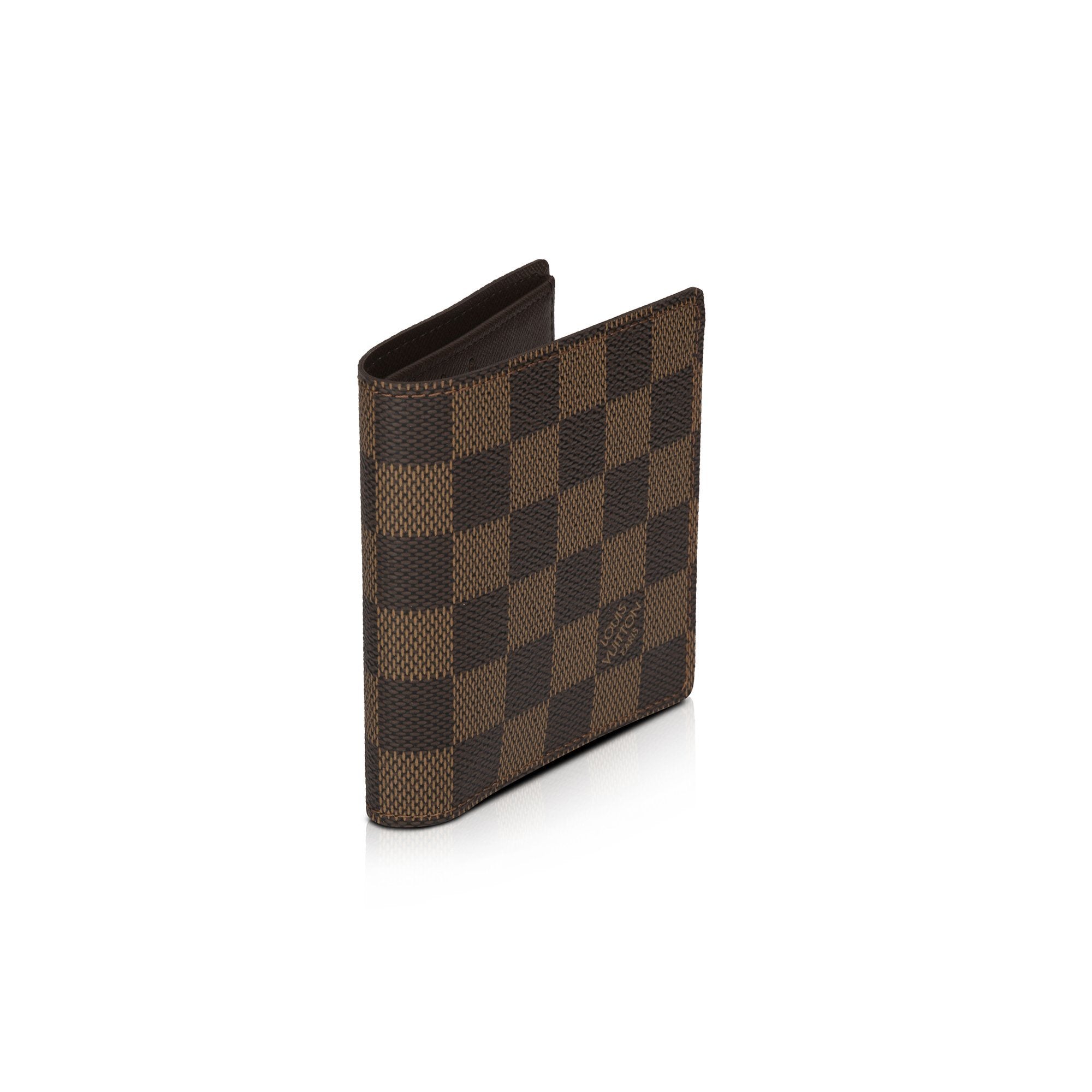 Louis Vuitton Damier Ebene Slender Wallet w/ Box