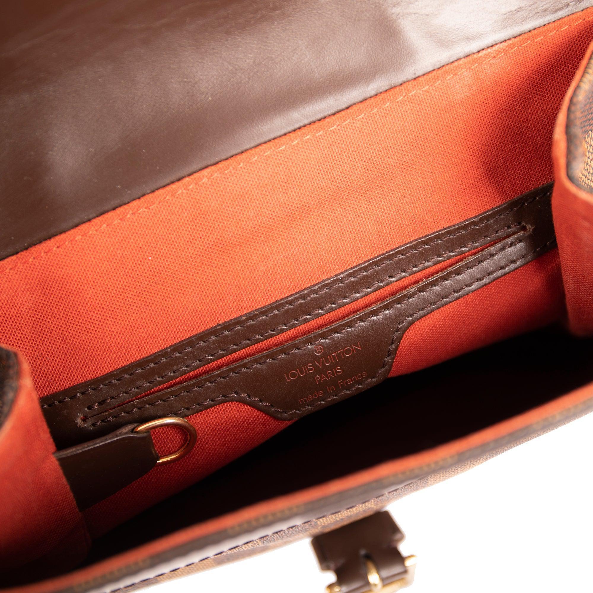 Louis Vuitton Damier Ebene Soho Backpack