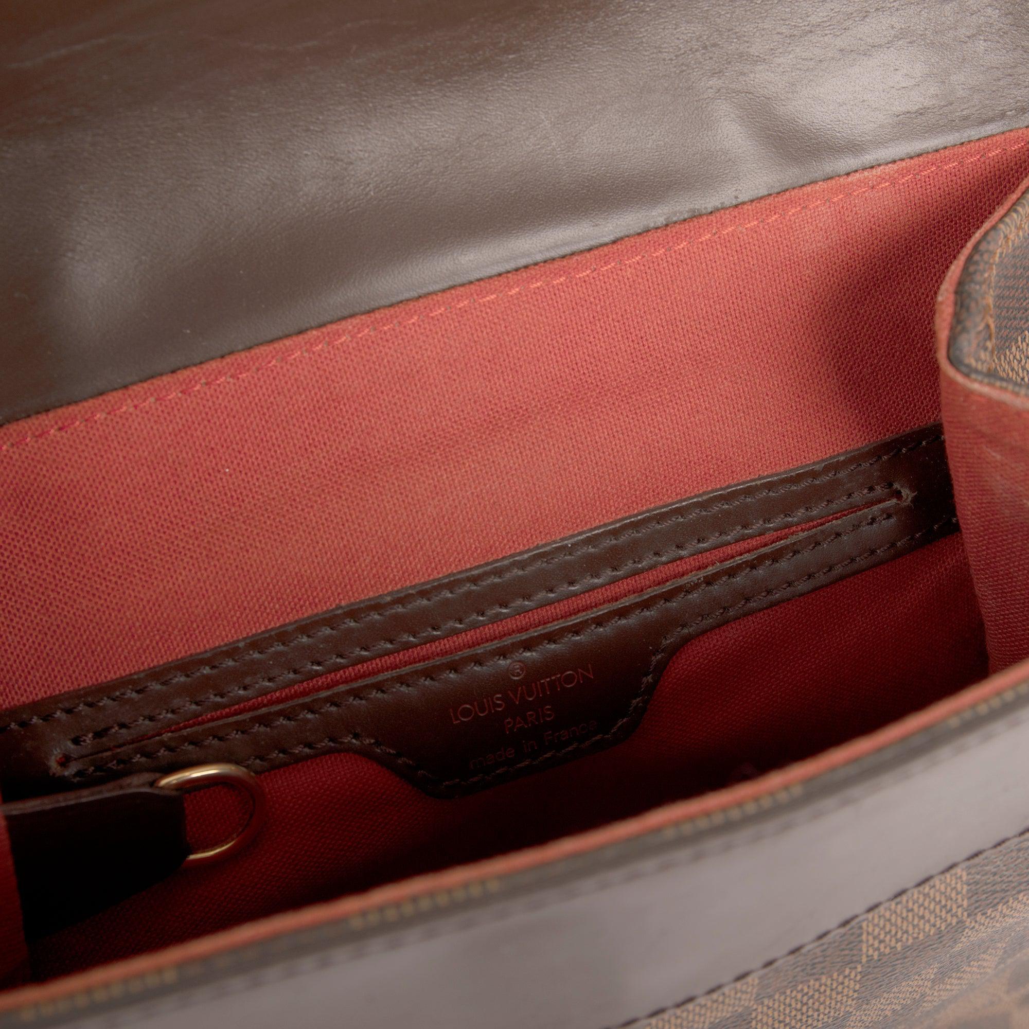 Louis Vuitton Damier Ebene Soho Backpack