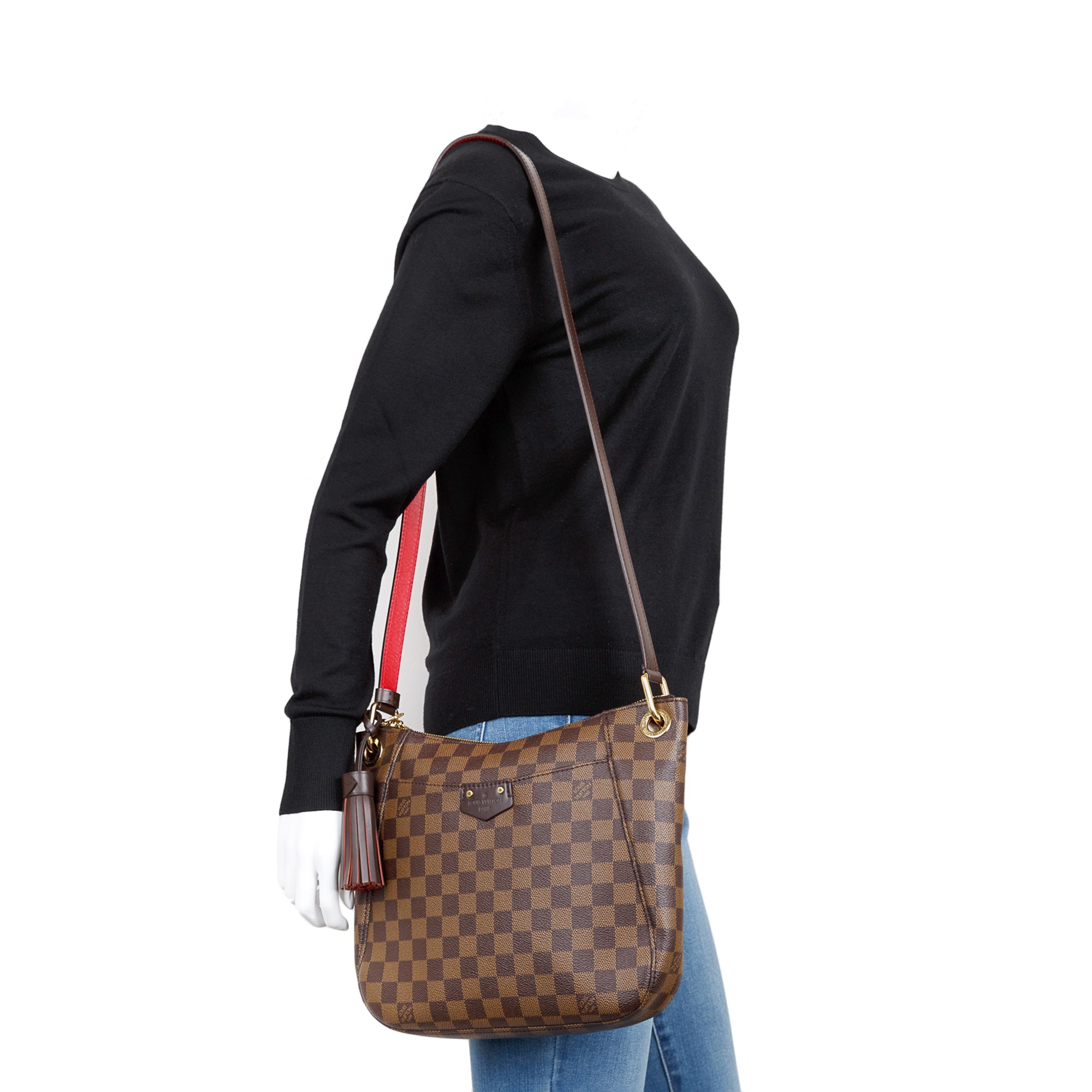 Louis Vuitton Damier Ebene South Bank Besace Bag