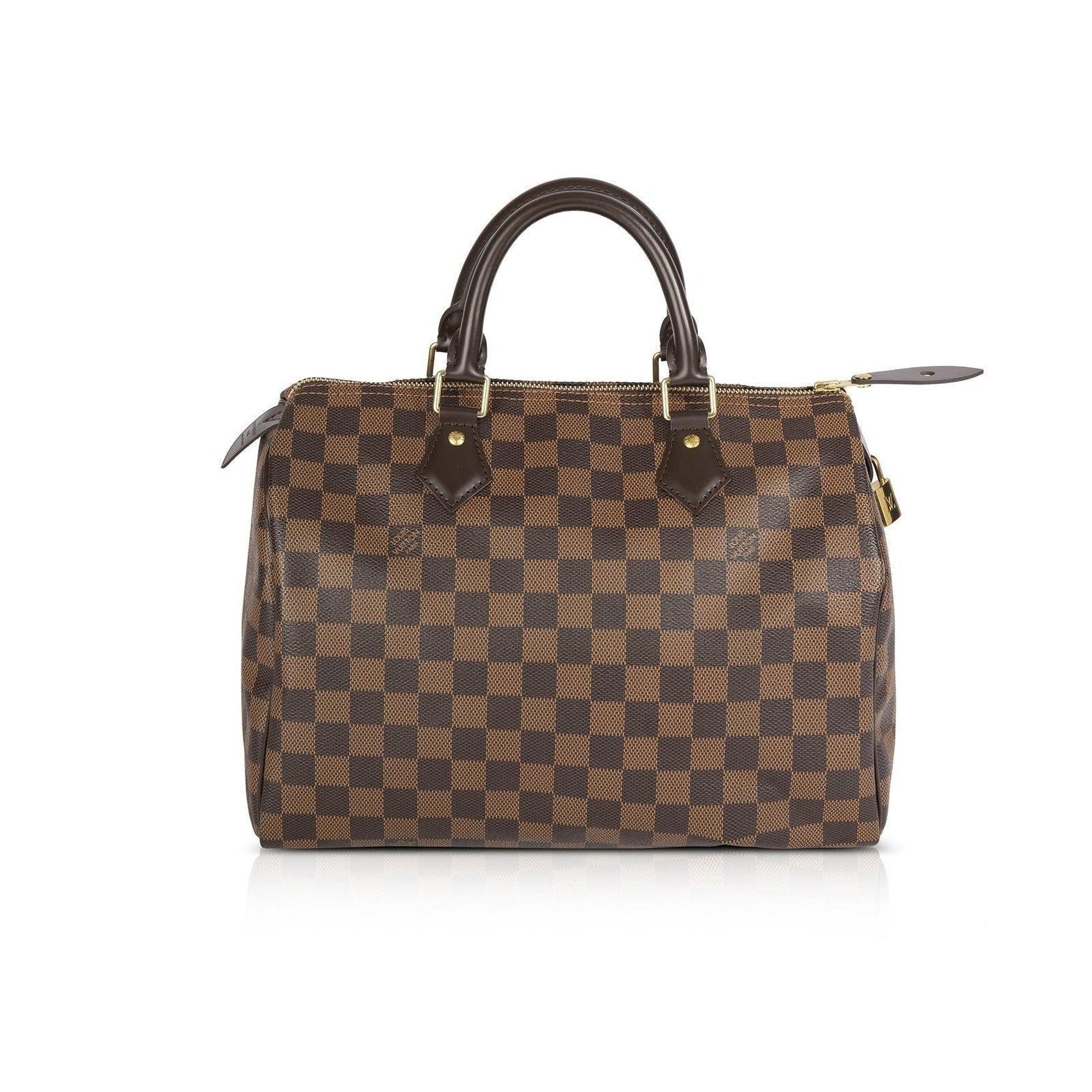 Louis Vuitton Damier Ebene Speedy 30 w/ Box