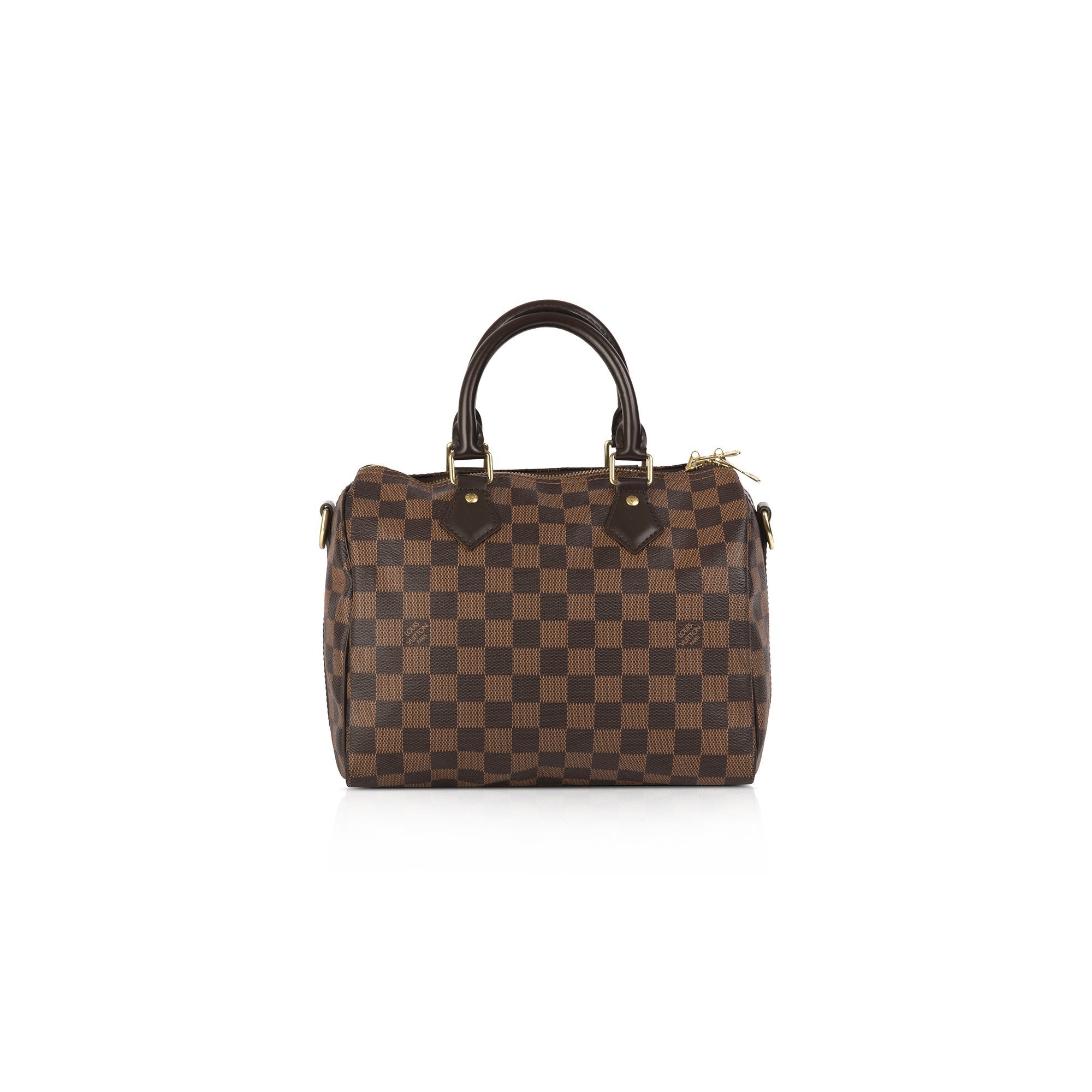 Louis Vuitton Damier Ebene Speedy Bandouliere 25