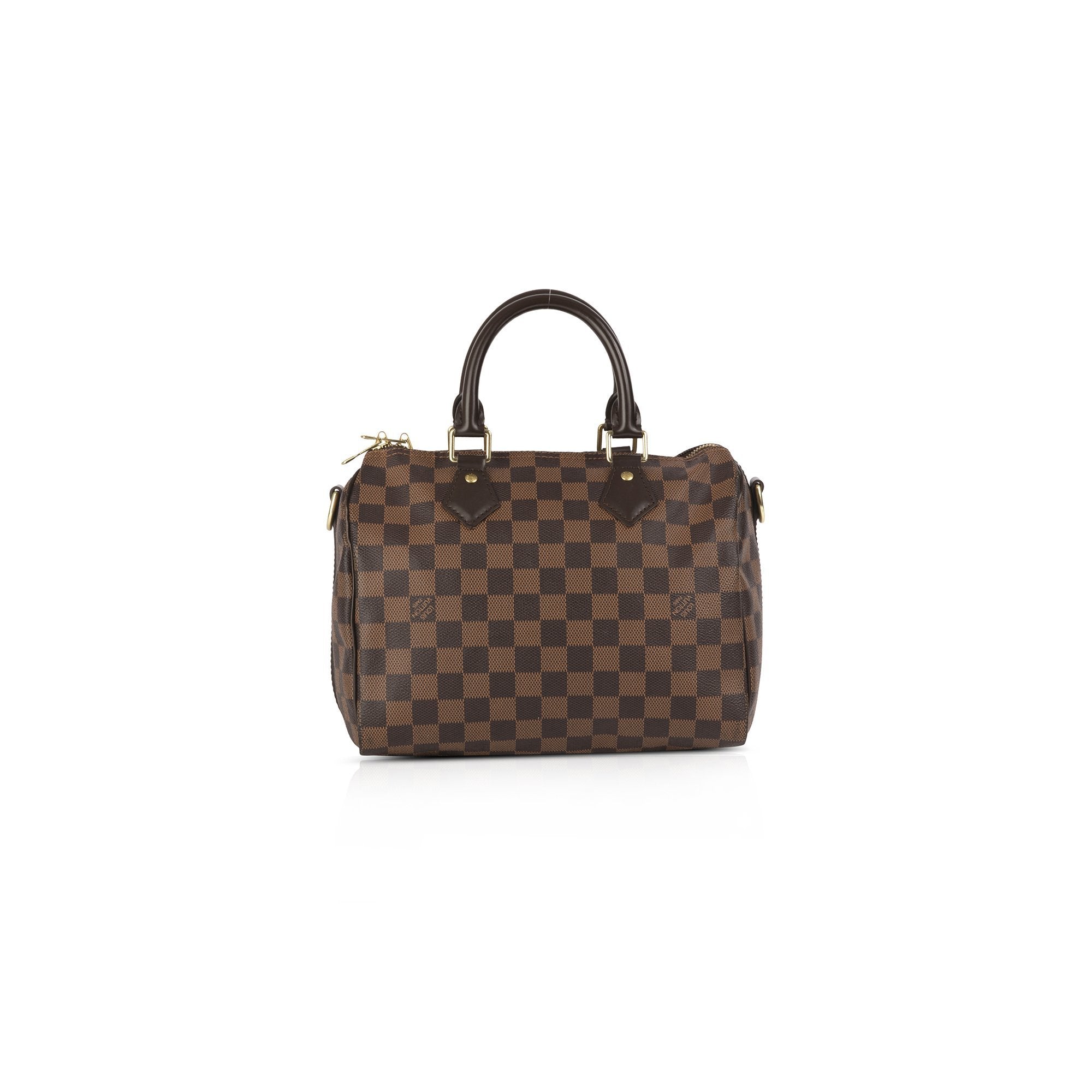 Louis Vuitton Damier Ebene Speedy Bandouliere 25