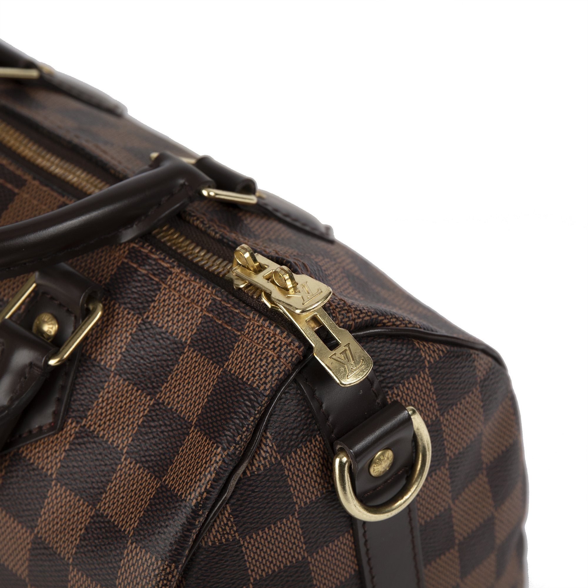 Louis Vuitton Damier Ebene Speedy Bandouliere 25
