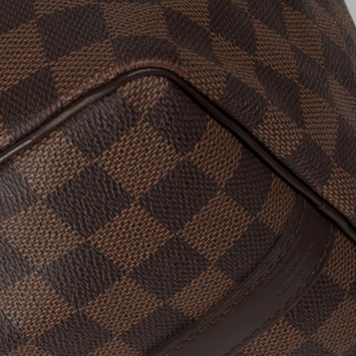 Louis Vuitton Damier Ebene Speedy Bandouliere 30 W/O Shoulder Strap