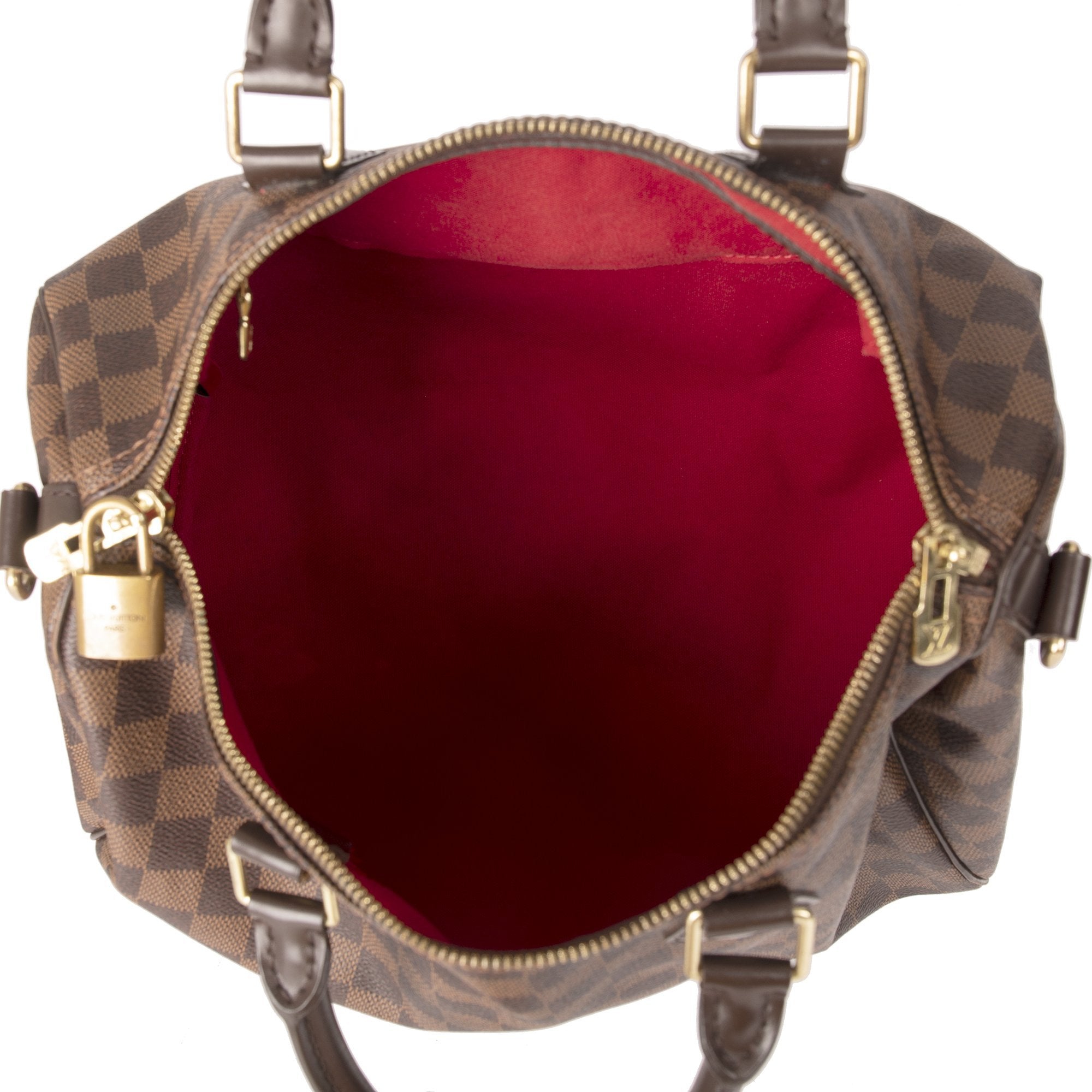 Louis Vuitton Damier Ebene Speedy Bandouliere 30 w/ Box