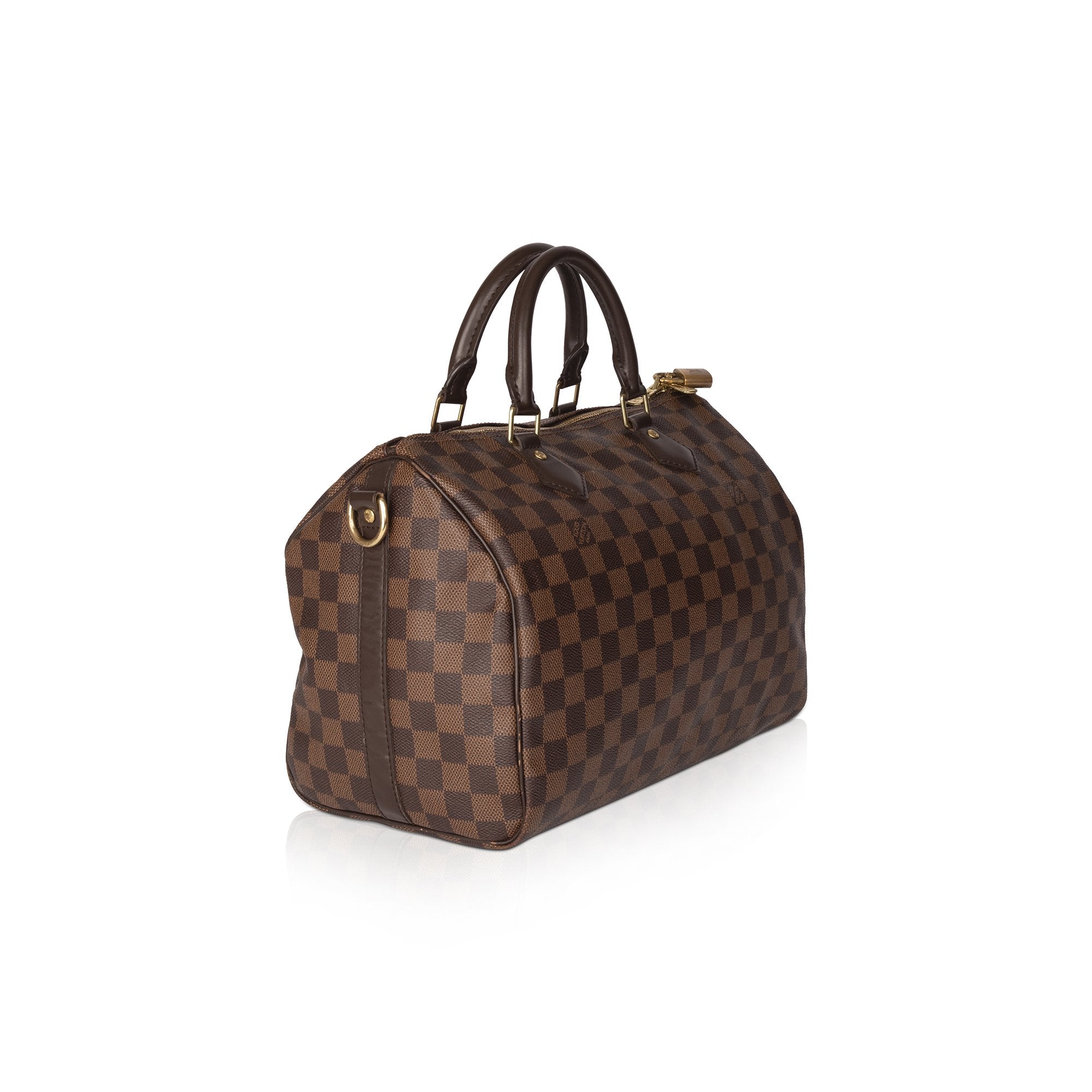 Louis Vuitton Damier Ebene Speedy Bandouliere 30 w/ Box