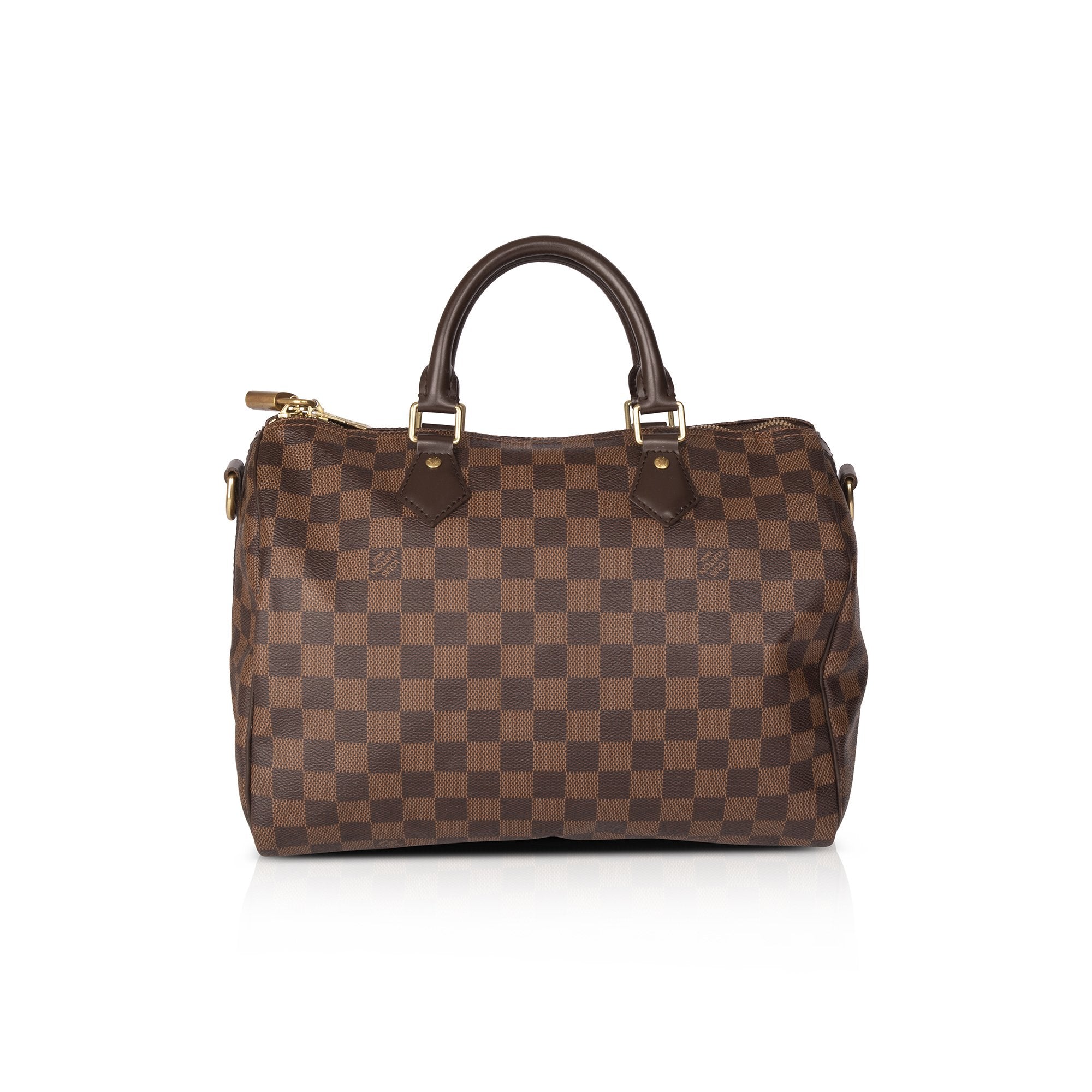 Louis Vuitton Damier Ebene Speedy Bandouliere 30 w/ Box