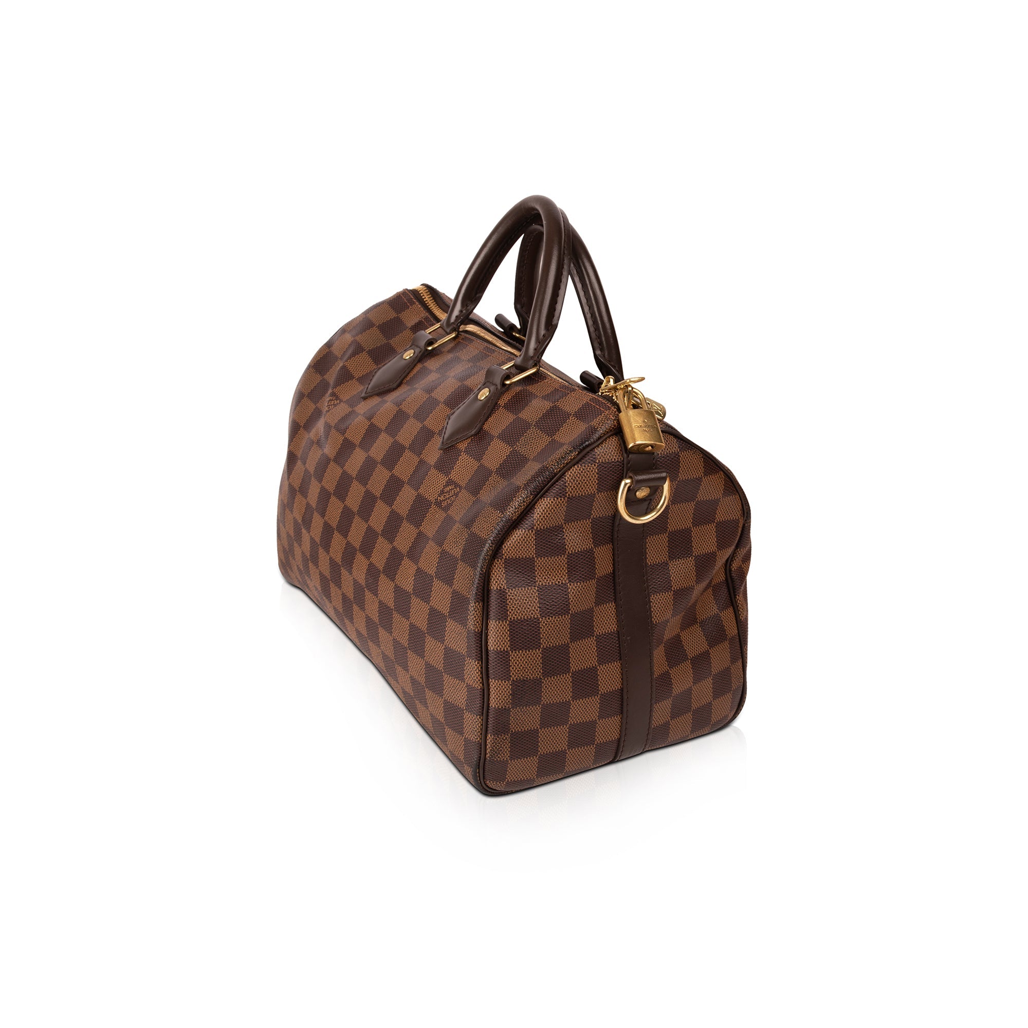 Louis Vuitton Damier Ebene Speedy Bandouliere 30 w/ Box