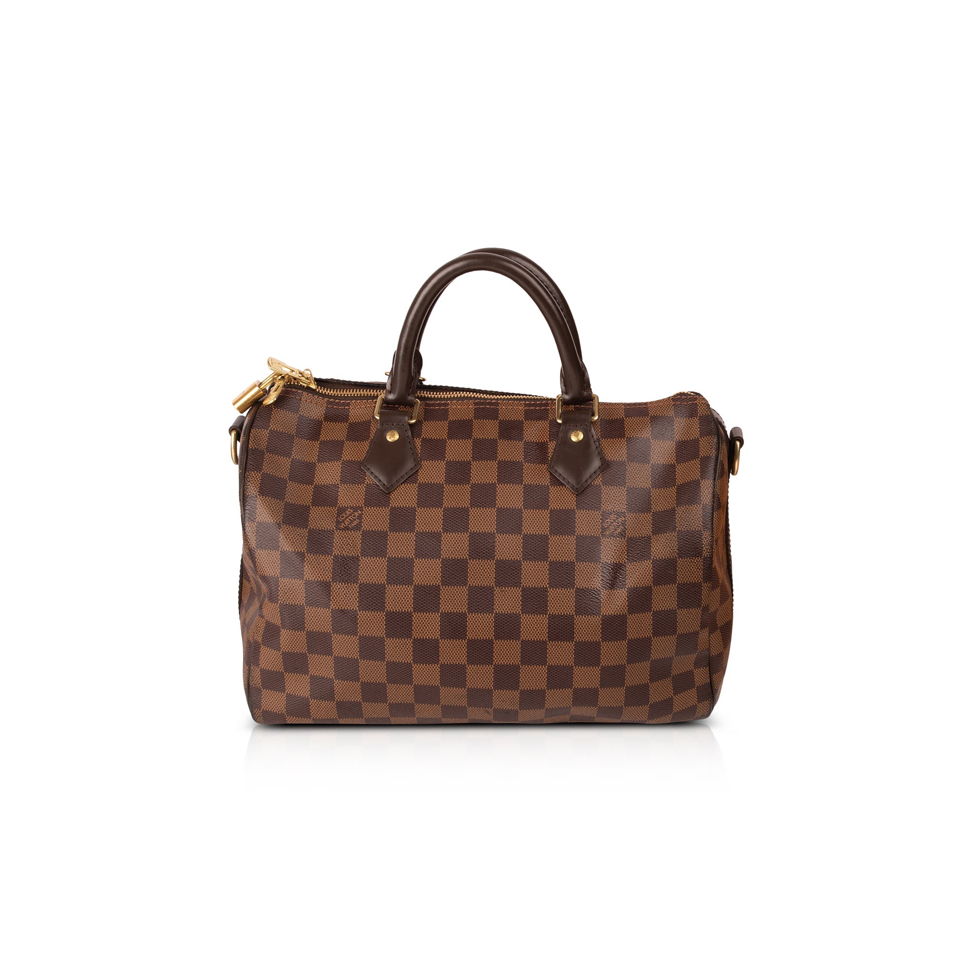 Louis Vuitton Damier Ebene Speedy Bandouliere 30 w/ Box