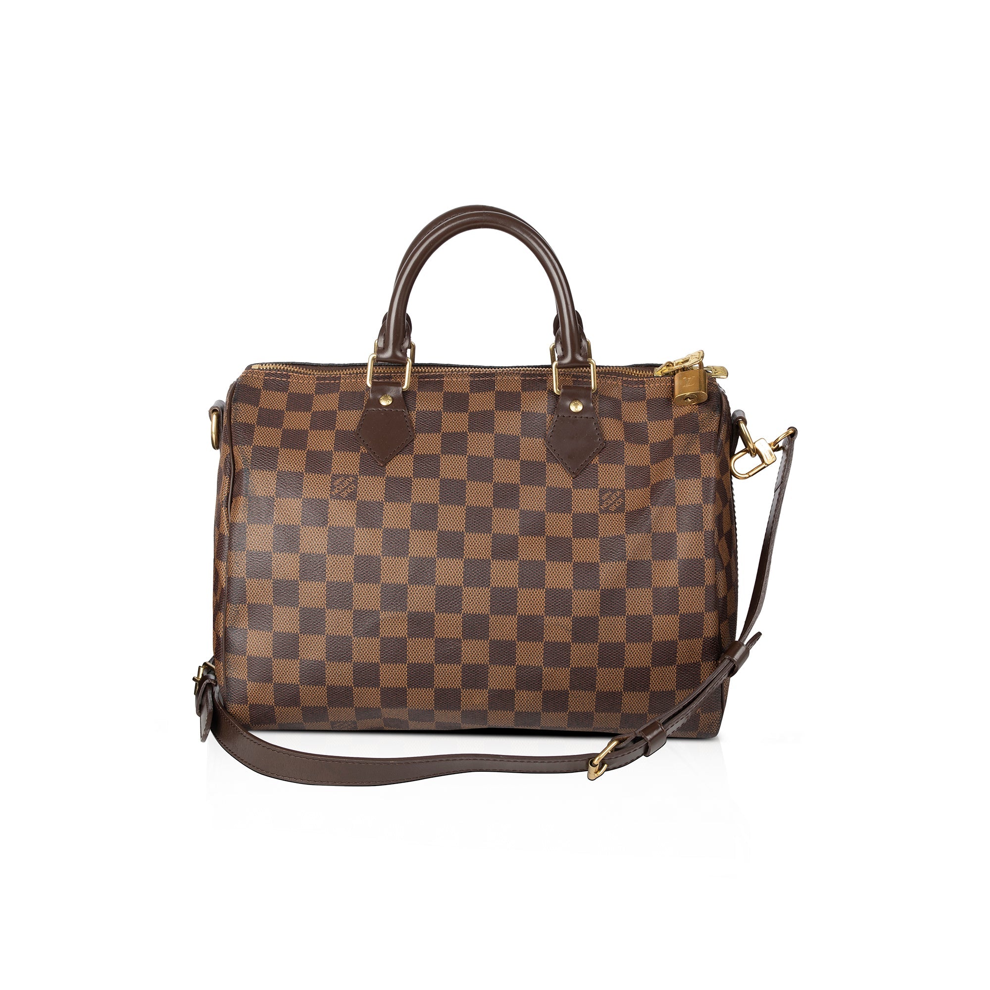 Louis Vuitton Damier Ebene Speedy Bandouliere 30